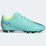 adidas Kids X Speedportal.4 FxG - Aqua-Blue (Side 1)