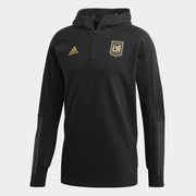 Adidas LAFC 3-Stripes Travel Jacket 2020 - Black-Gold