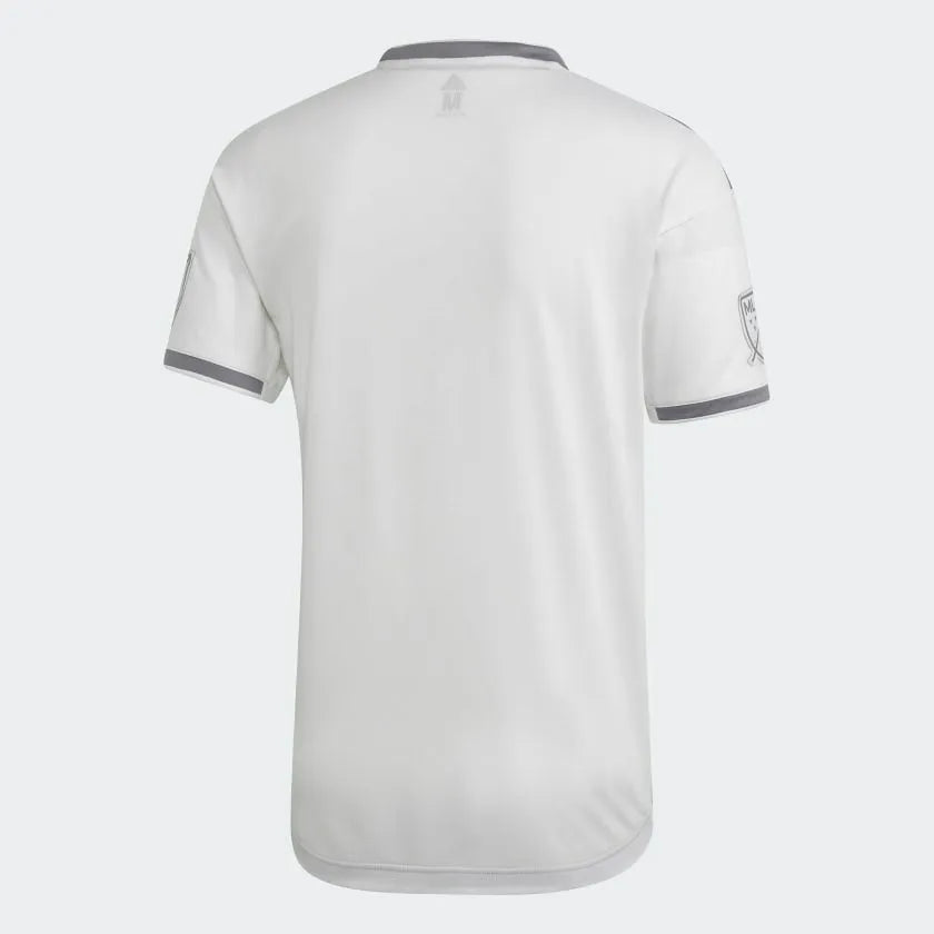 Adidas LAFC Away Authentic Jersey White 2019 - Grey
