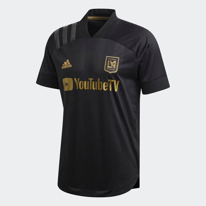 adidas LAFC Home Authentic Jersey 2020-21 - Black-Gold