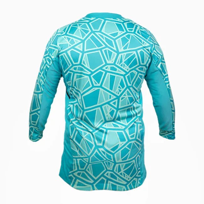 Back side of adidas LAUFA Condivo 22 Women's Goalkeeper LS Jersey - Mint Rush