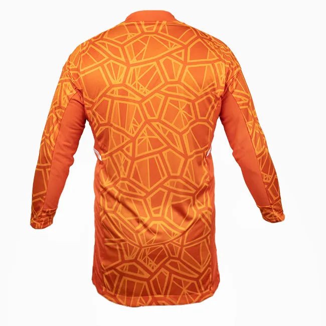 Back side of adidas LAUFA Condivo 22 Youth Goalkeeper LS Jersey - Orange
