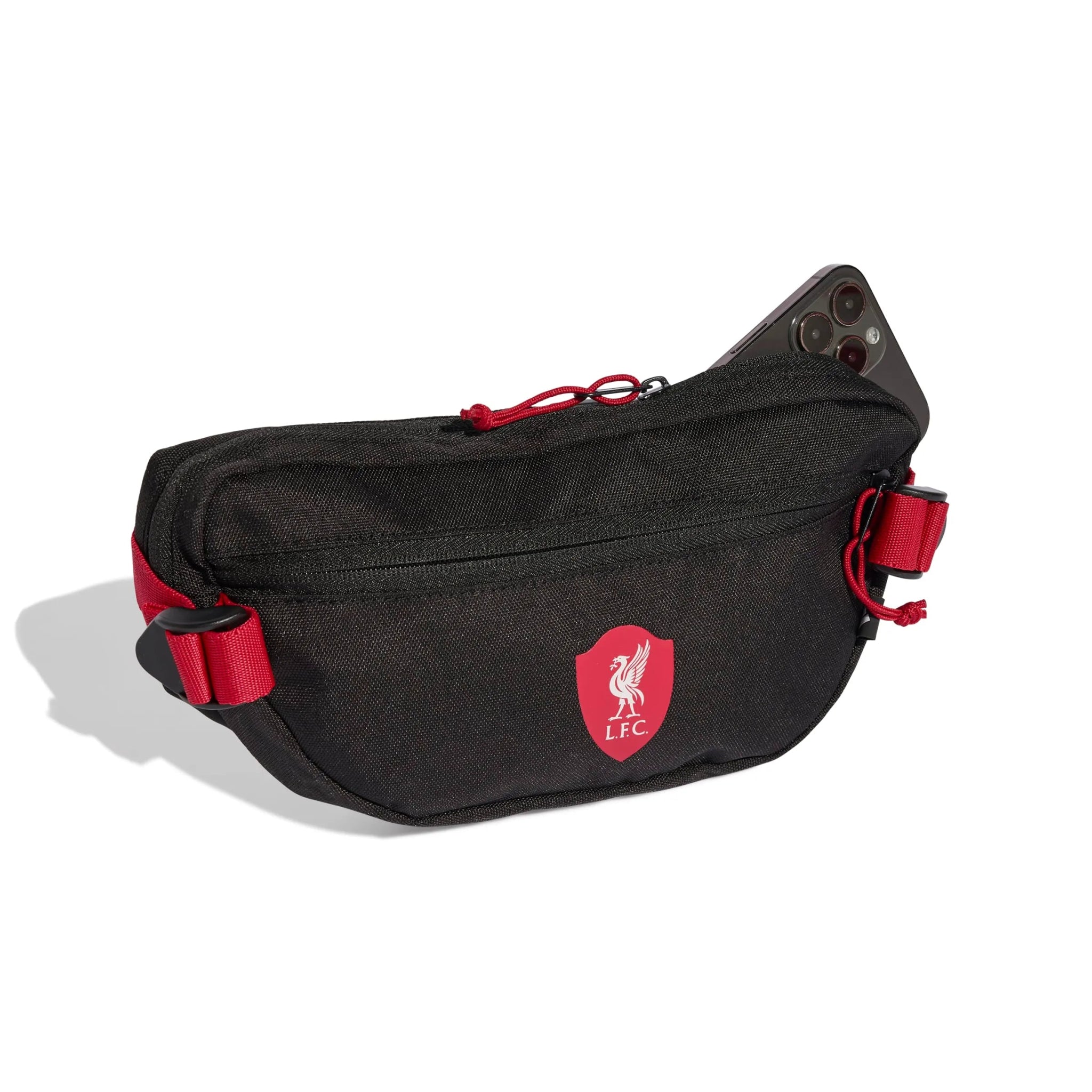 adidas Liverpool Waist Bag (Lateral - Open)