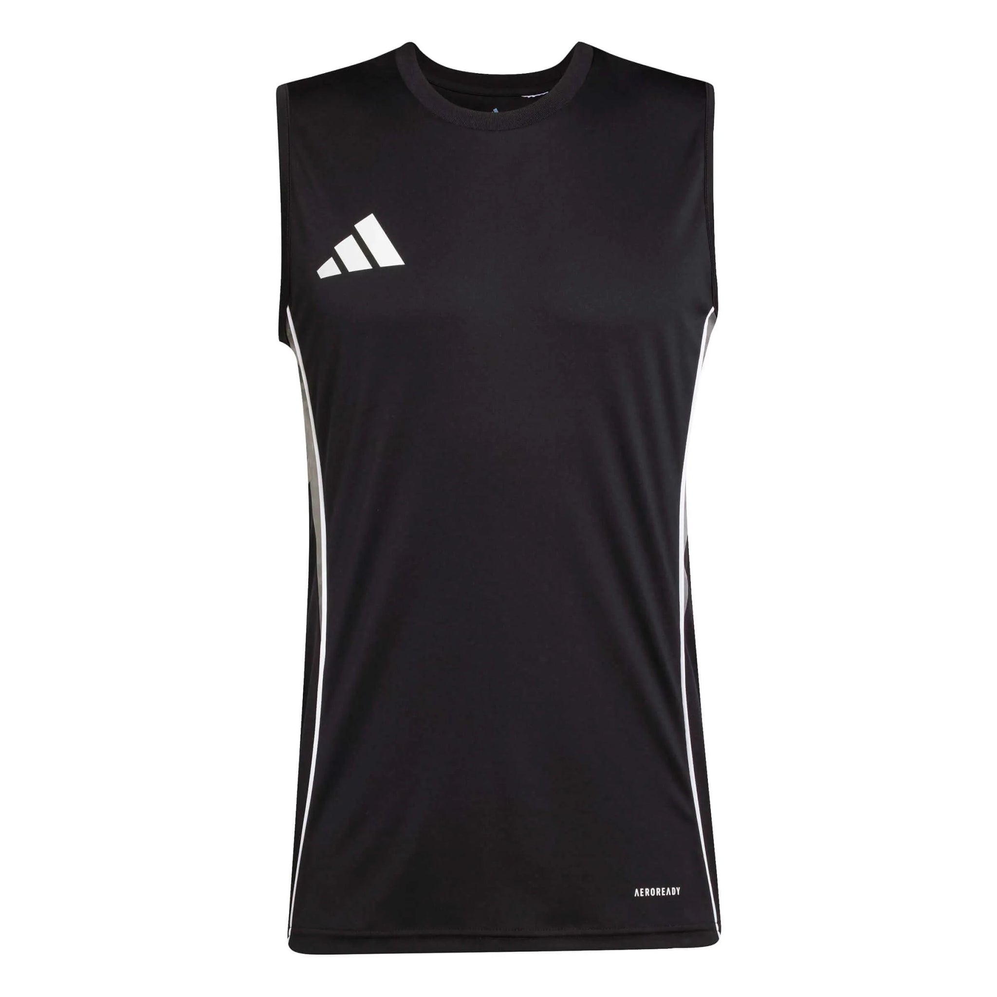 adidas Men's Tiro 25 Competition Sleeveless Soccer Jersey (Front)
