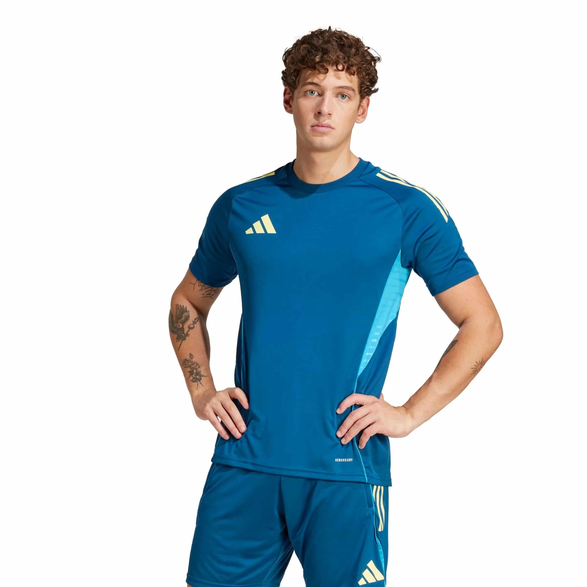 adidas Men's Tiro 25 Competition Training Soccer Jersey (Model - Front)