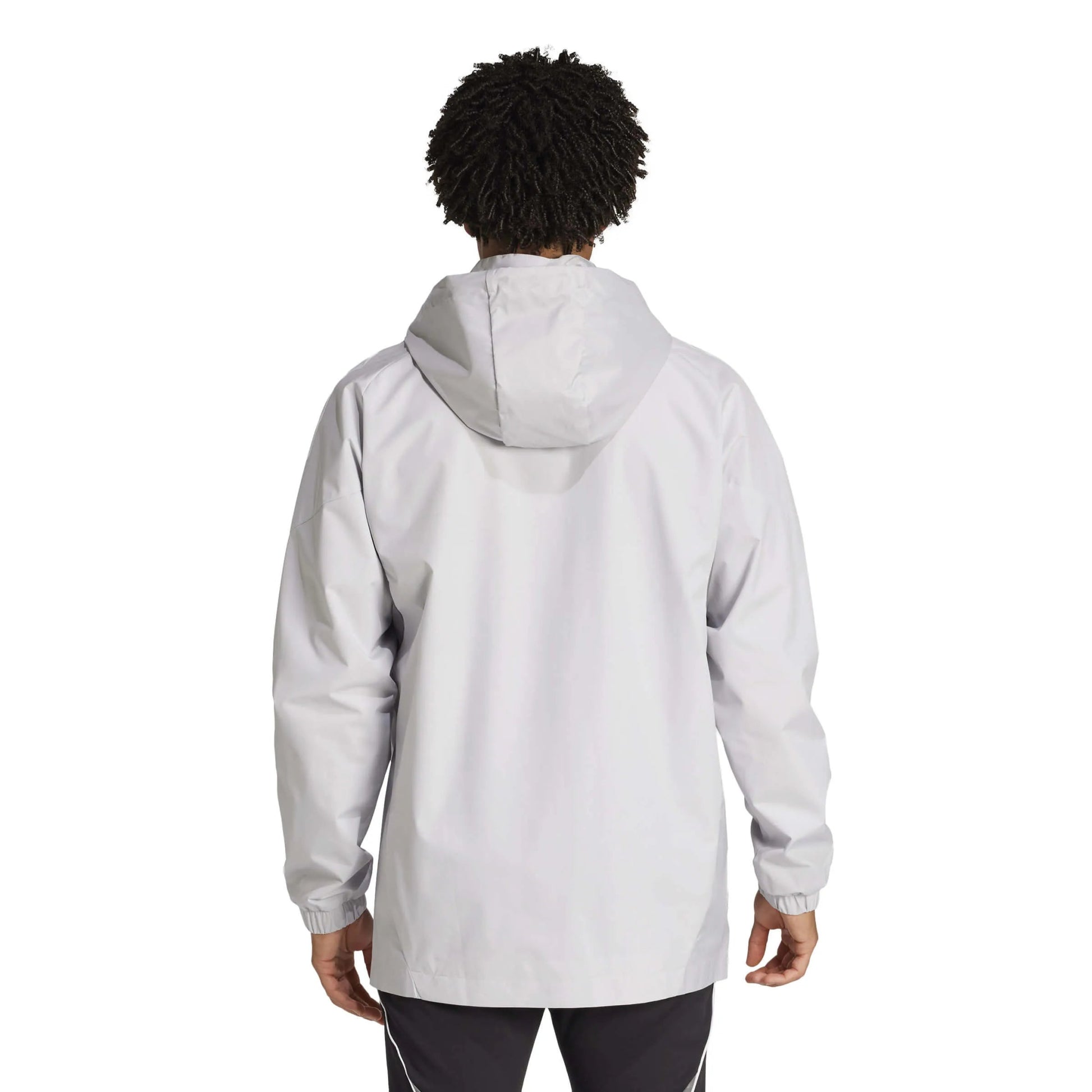 adidas Men's Tiro25C AW Jacket Team Light Grey (Model - Back)