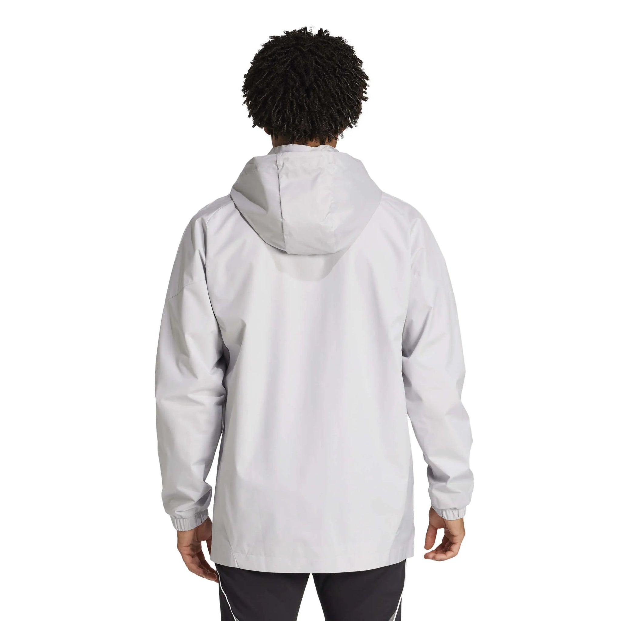 adidas Men's Tiro25C AW Jacket Team Light Grey (Model - Back)