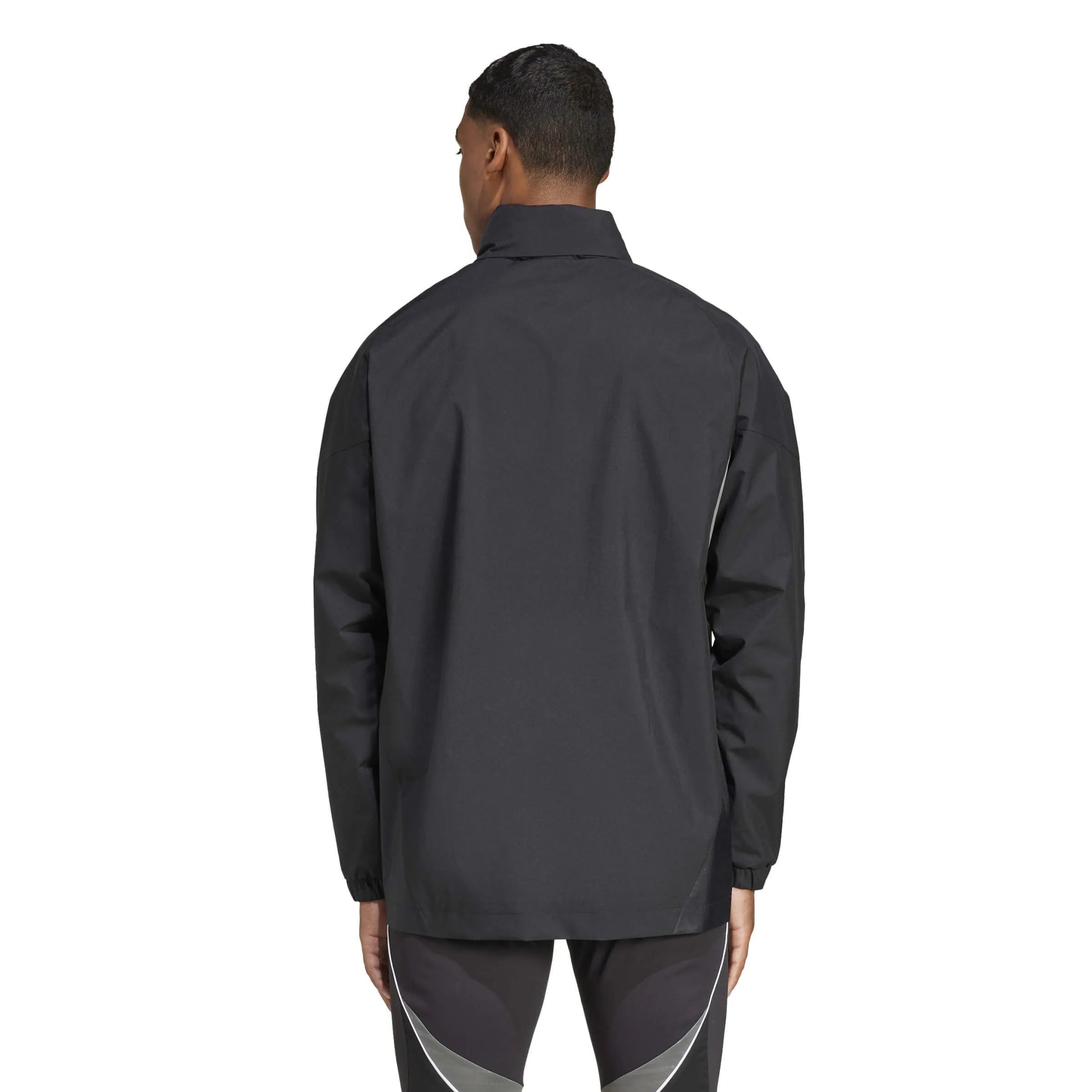 adidas Men's Tiro25C AW Jacket Black (Model - Back)