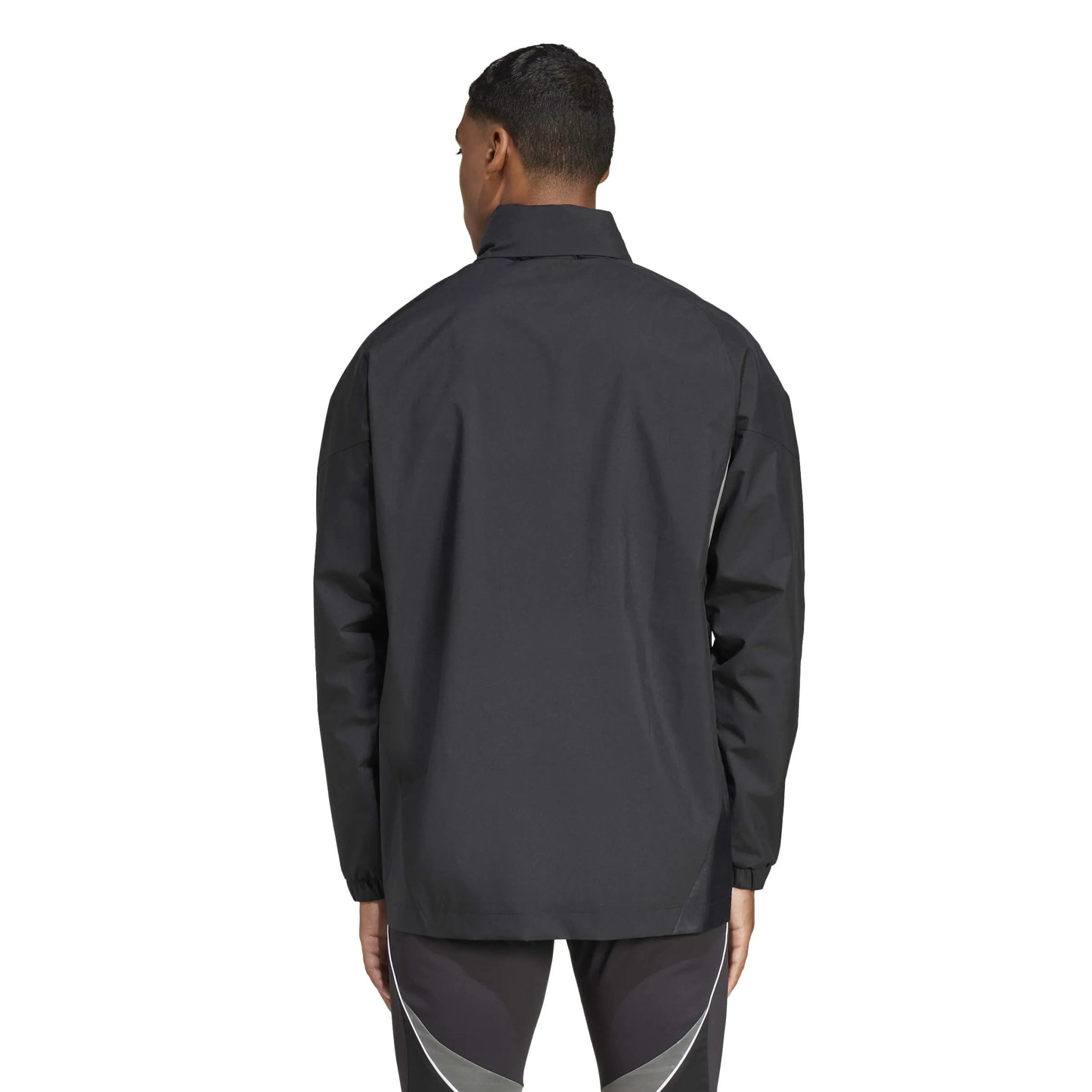 adidas Men's Tiro25C AW Jacket Black (Model - Back)