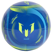 adidas Messi F50 Club Soccer Ball Team Royal Blue/Semi Blue Burst/Solar Yellow (Front)