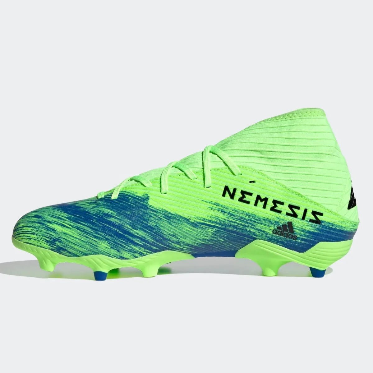 adidas Nemeziz 19.3 FG - Green-Blue Soccer Cleats – ProSoccer adidas Nemeziz 19.3 FG - Green-Blue Soccer Cleats – ProSoccer