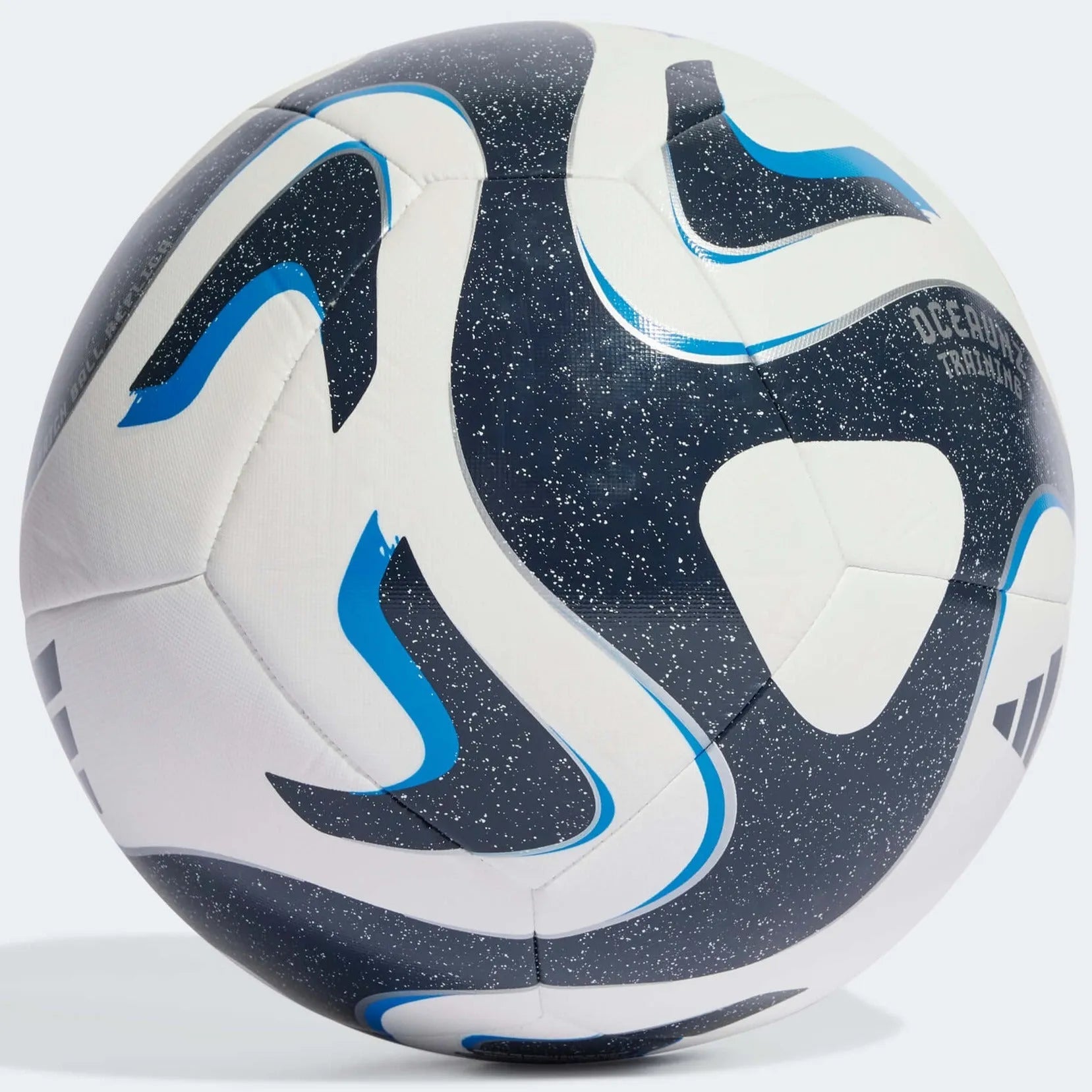 adidas Oceaunz Training Ball - White-Navy-Blue
