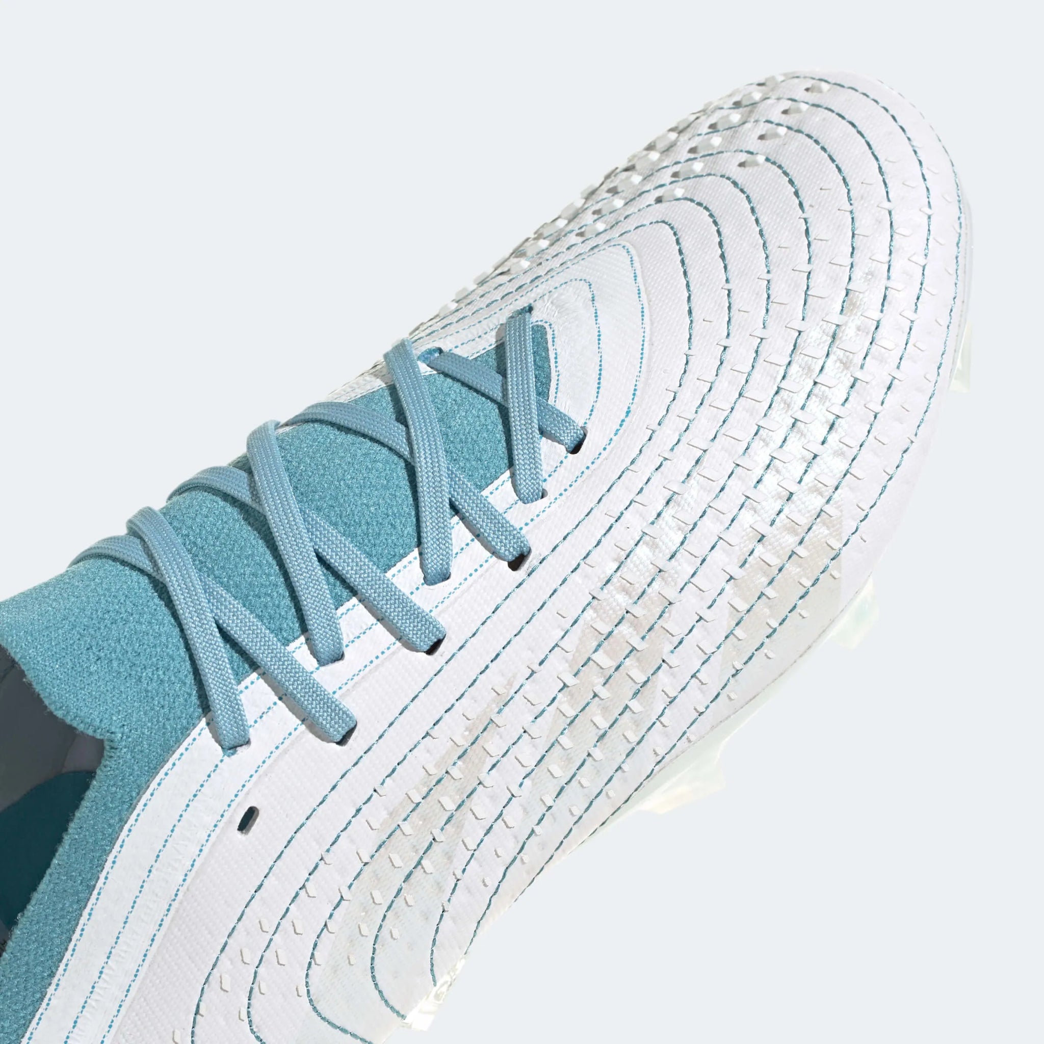 adidas Predator Accuracy .1 Low FG - White-Grey-Blue (Detail 2)