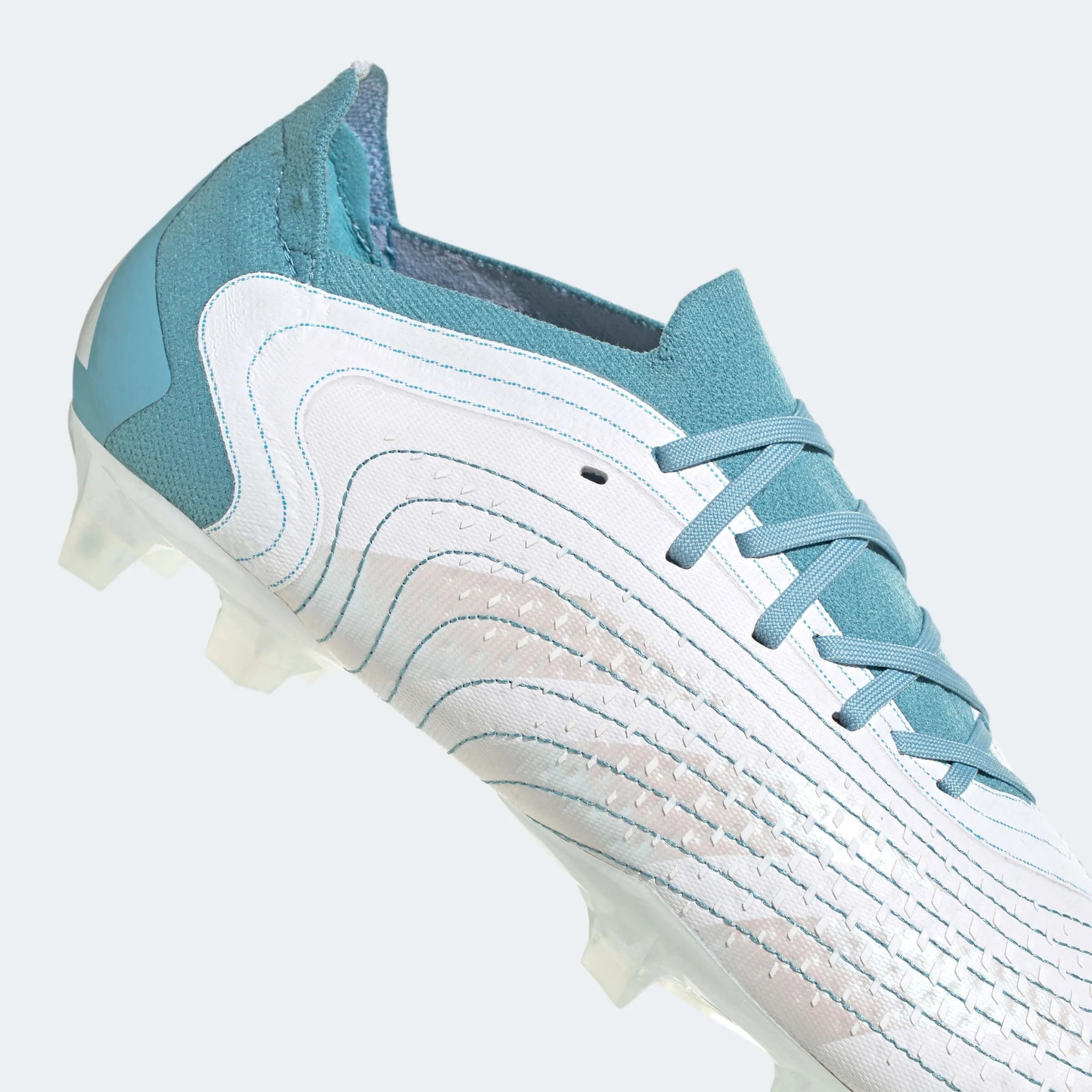 adidas Predator Accuracy .1 Low FG - White-Grey-Blue (Detail 1)