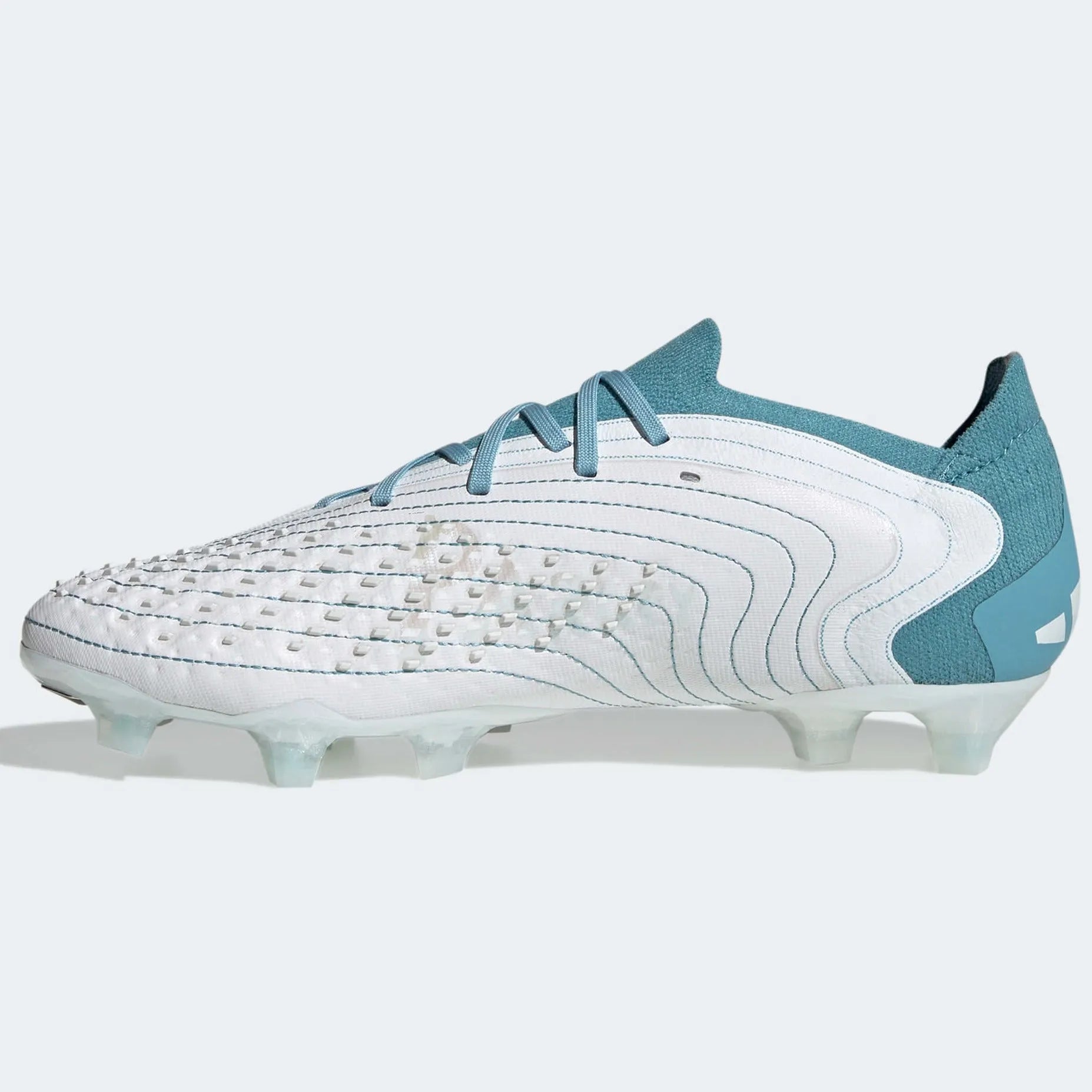 adidas Predator Accuracy .1 Low FG - White-Grey-Blue (Side 2)