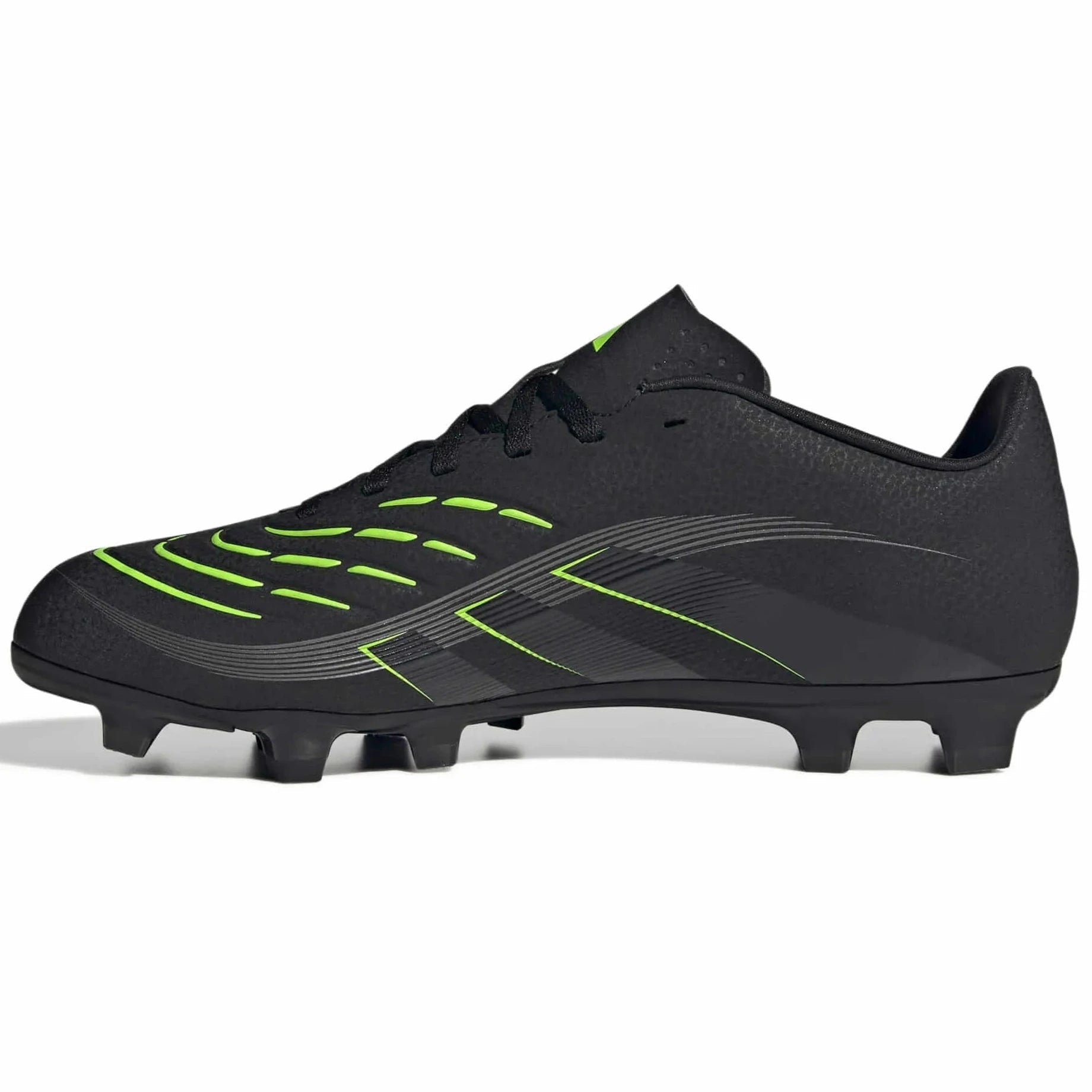 adidas Predator Club Firm-Multi Ground Soccer Cleats - Electric Stealth Pack (FA25) (Side 2)