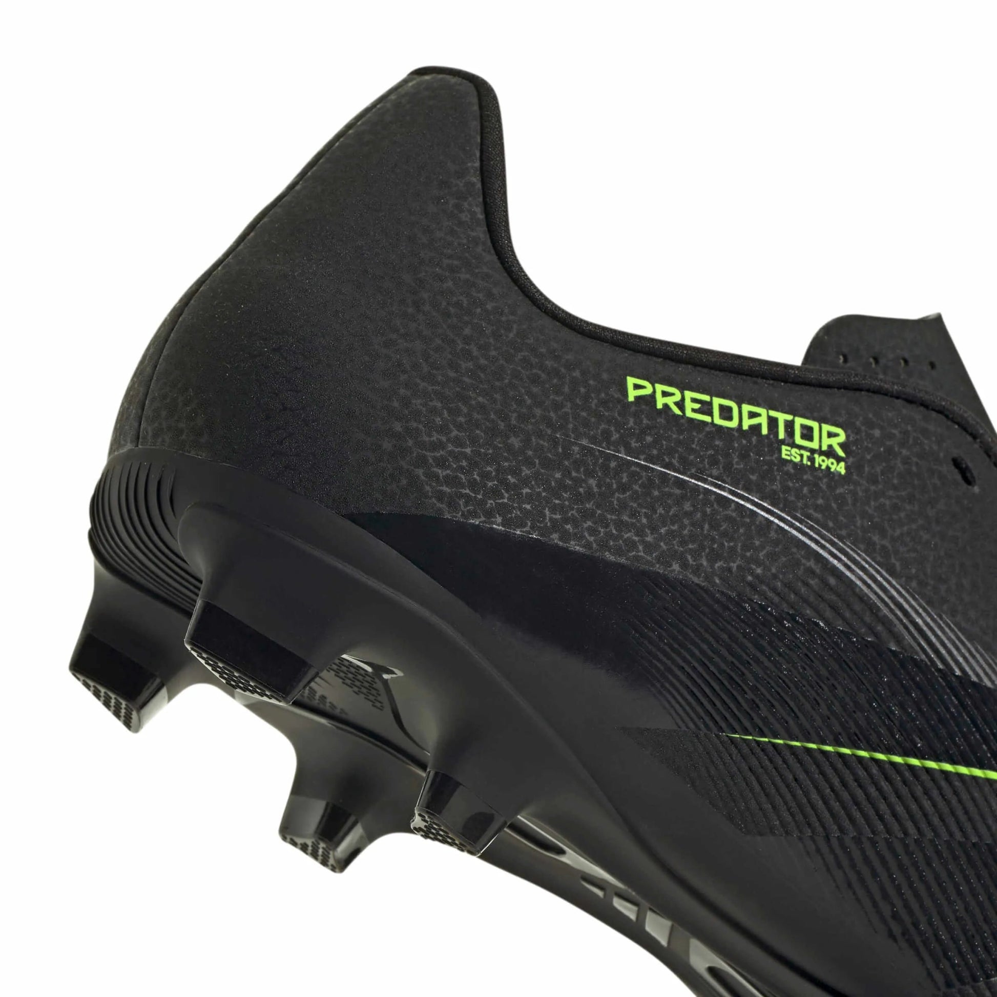 adidas Predator Club Firm-Multi Ground Soccer Cleats - Electric Stealth Pack (FA25) (Detail 2)