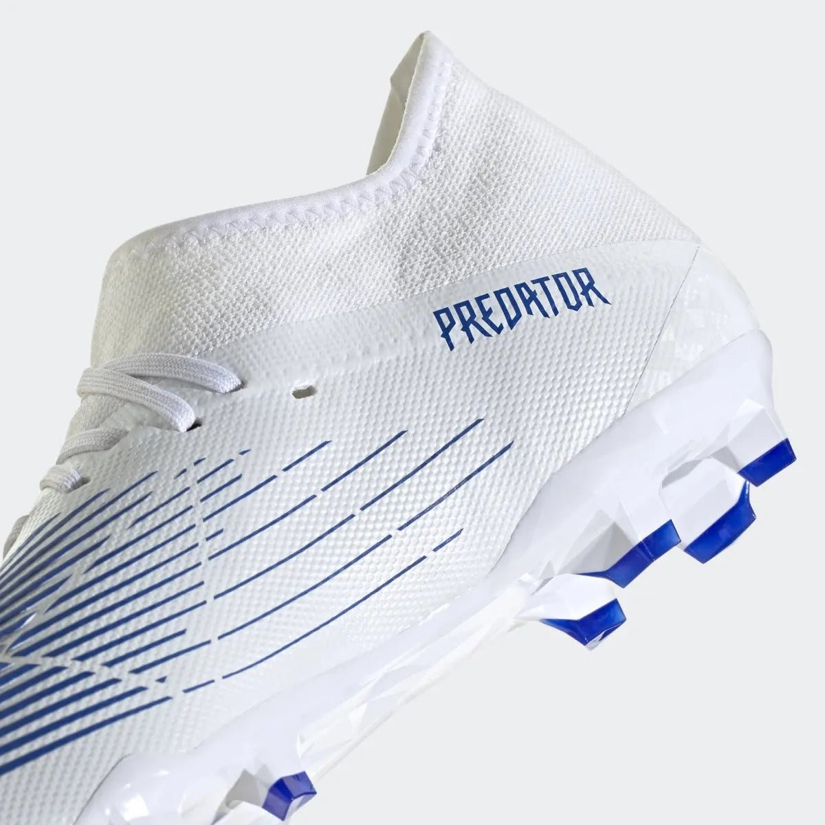adidas Predator Edge .3 FG - White-Hi Res Blue