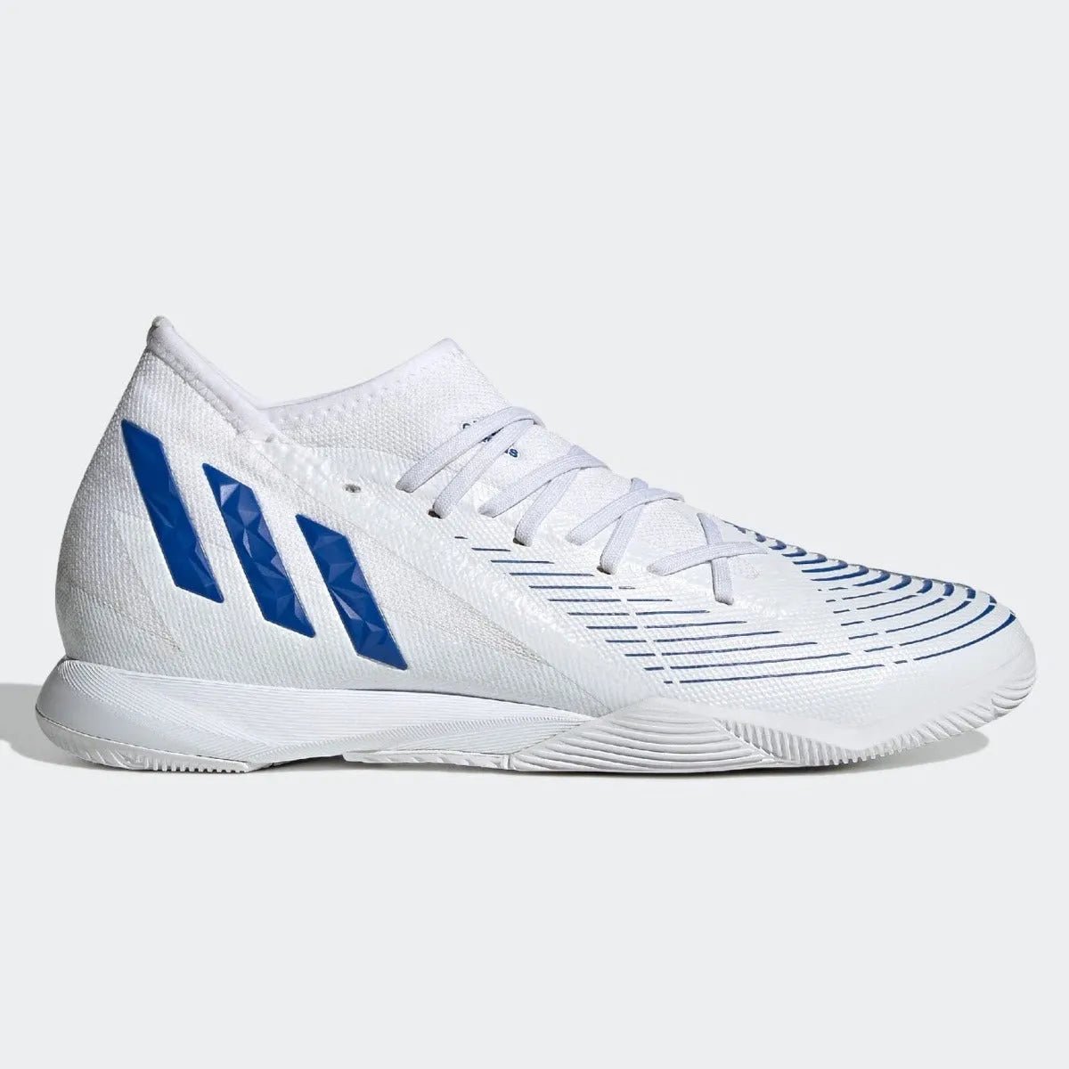 adidas Predator Edge .3 Indoor- White-Hi Res Blue