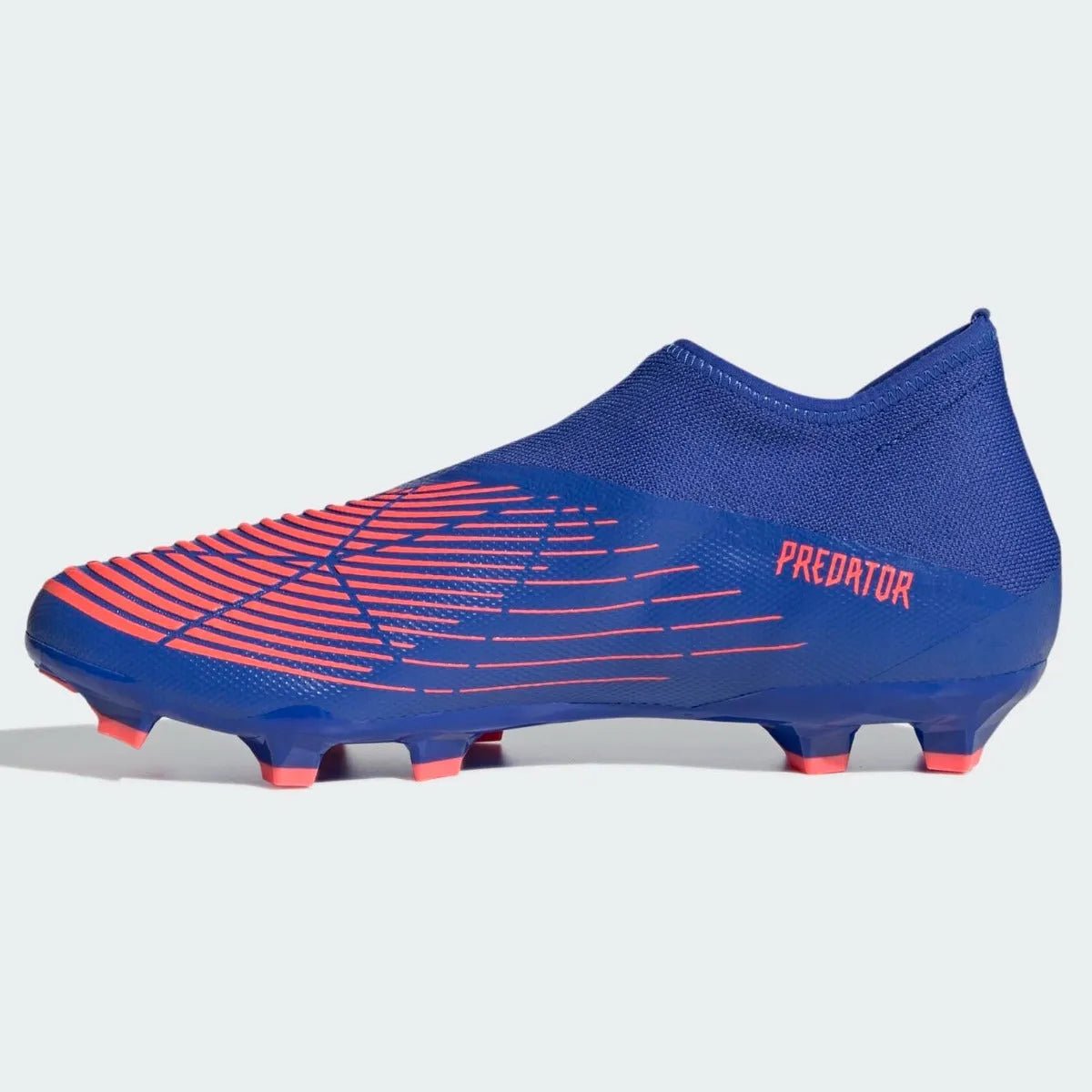 adidas Predator Edge .3 Laceless FG - Hi Res Blue-Turbo
