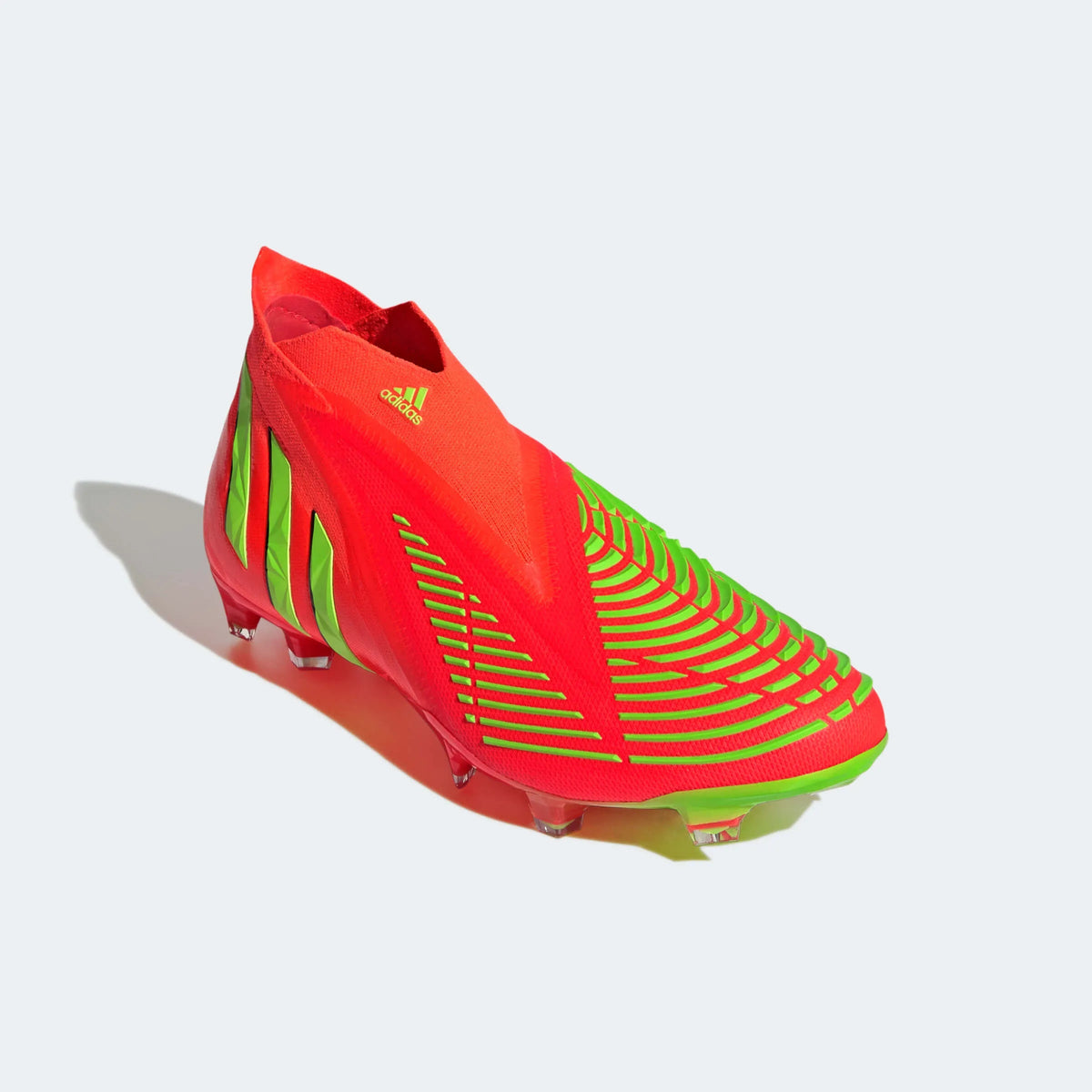 adidas Predator Edge + FG - Solar Red-Solar Green
