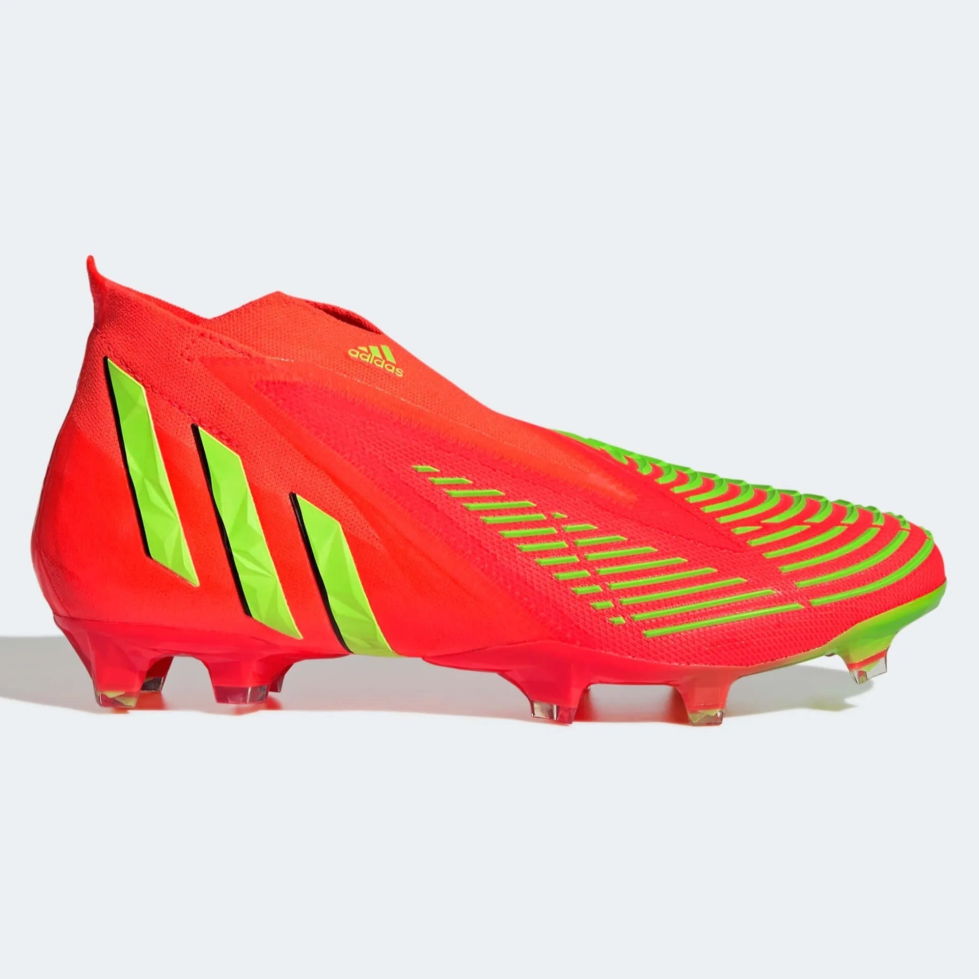 adidas Predator Edge + FG - Solar Red-Solar Green