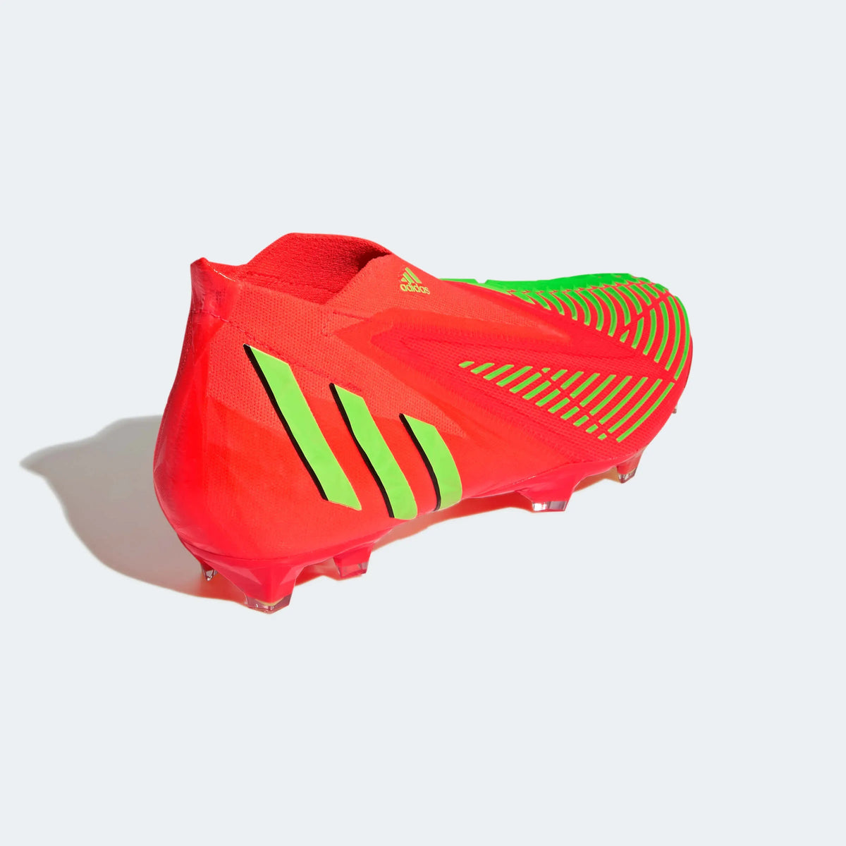 adidas Predator Edge + FG - Solar Red-Solar Green