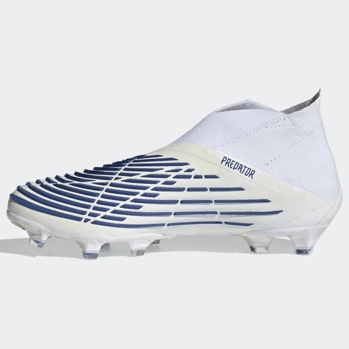adidas Predator Edge + FG - White-Blue
