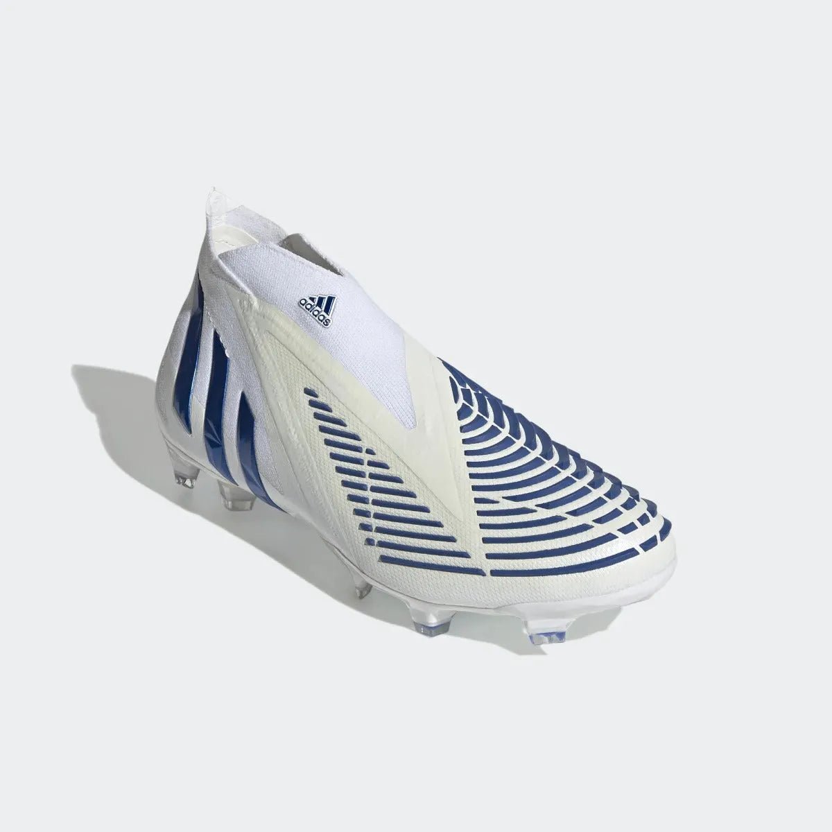 adidas Predator Edge + FG - White-Blue