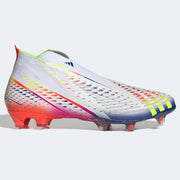 adidas Predator Edge+ FG - White-Yellow-Blue