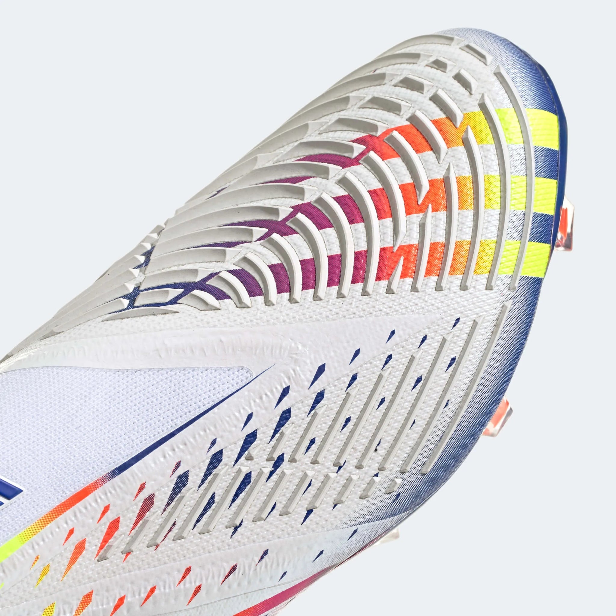 adidas Predator Edge+ FG - White-Yellow-Blue