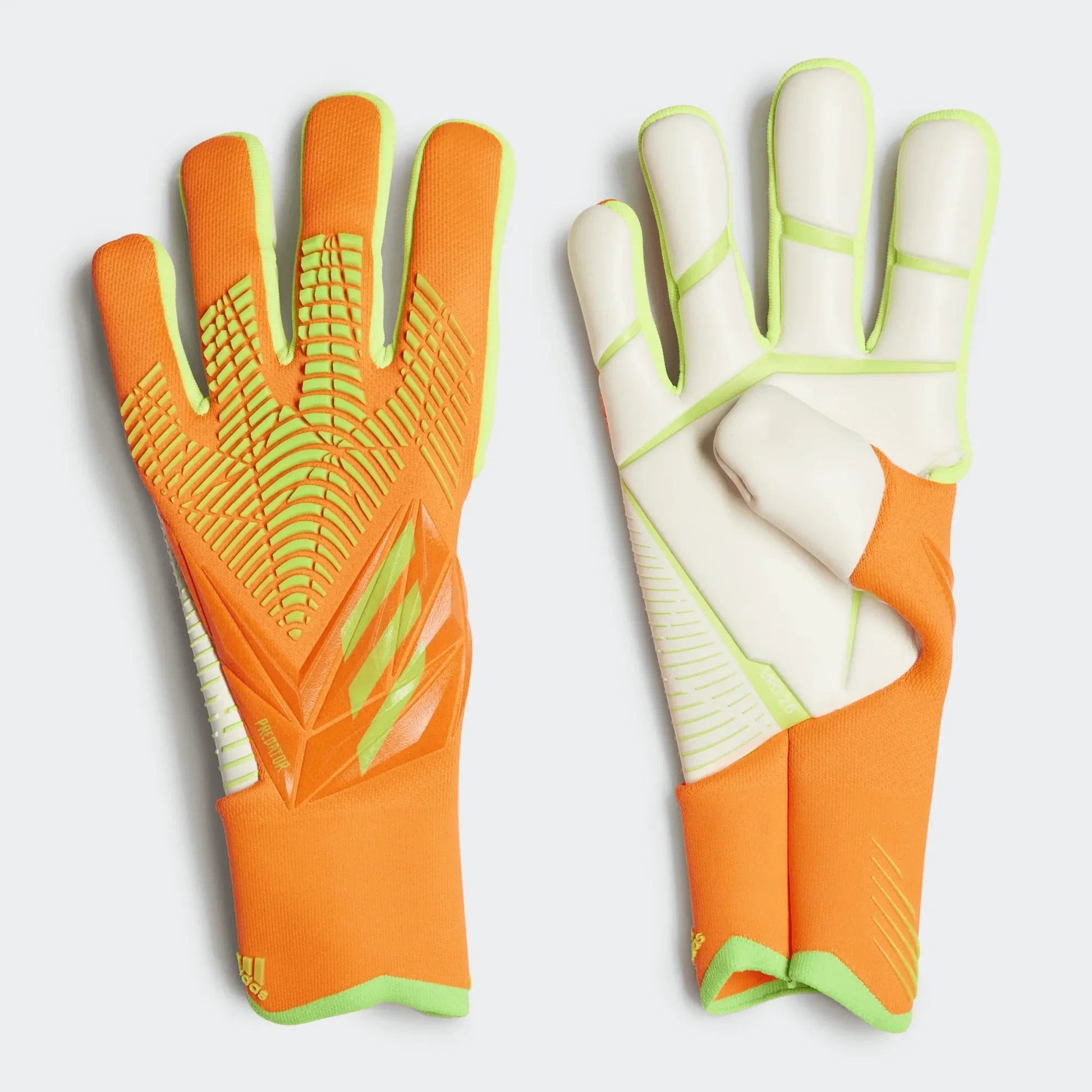 adidas Predator Edge GL Pro Goalkeeper Gloves - Solar Red-Solar Green (Pair)