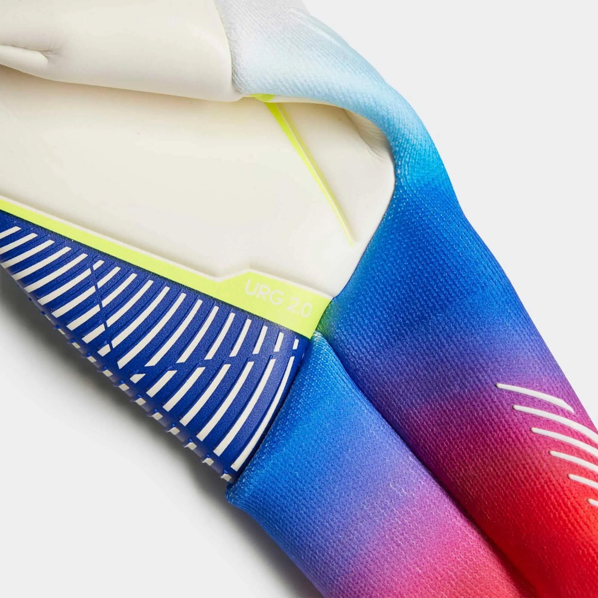 adidas Predator Edge GL Pro Goalkeeper Gloves - White-Bright Cyan (Detail 2)