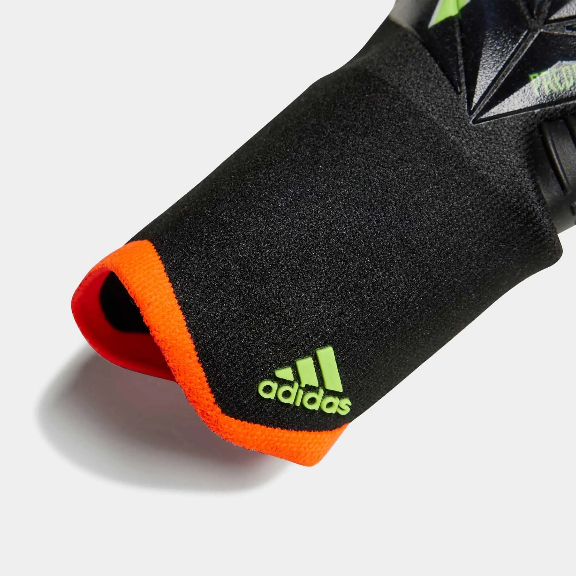 adidas Predator Edge Pro Gloves - Black-Solar Yellow (Detail 1)