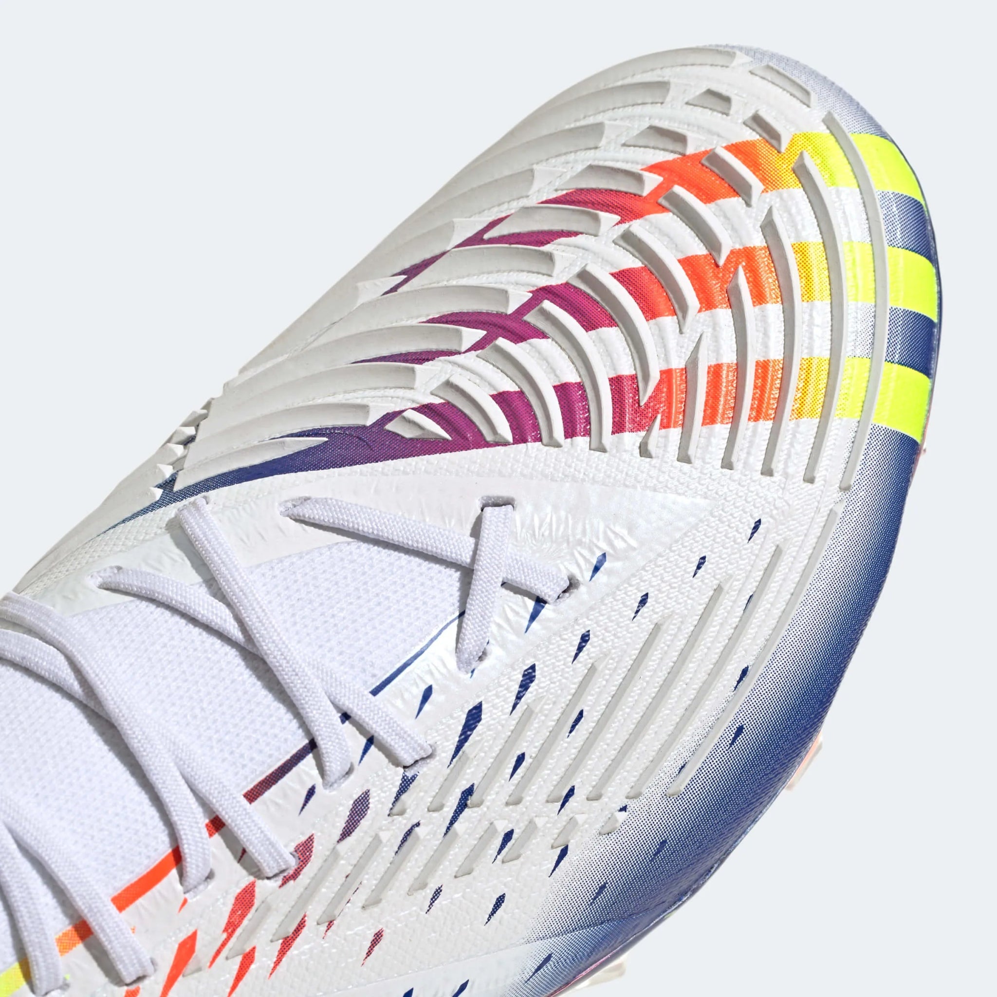 adidas Predator Edge.1 L FG - White-Yellow-Blue