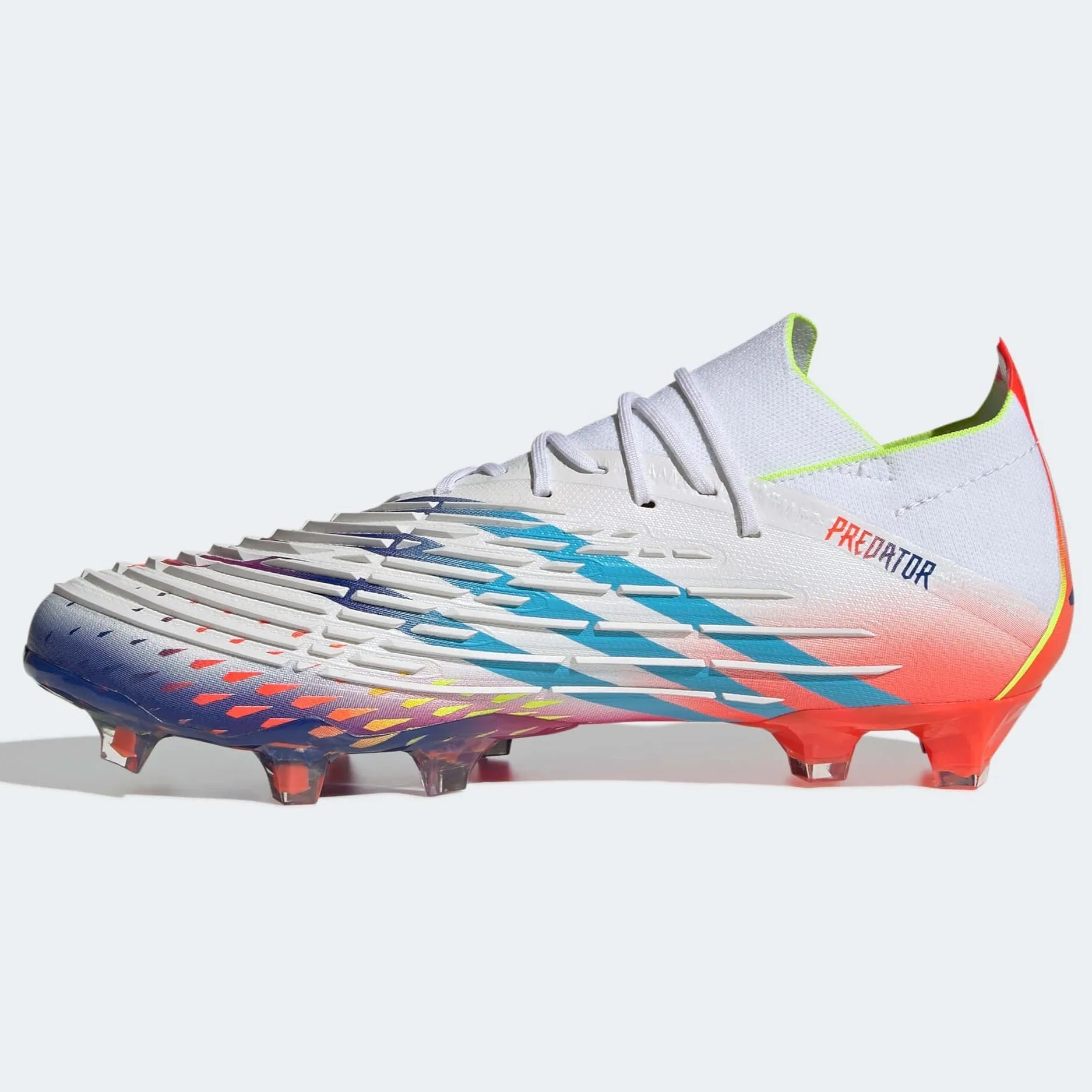 adidas Predator Edge.1 L FG - White-Yellow-Blue