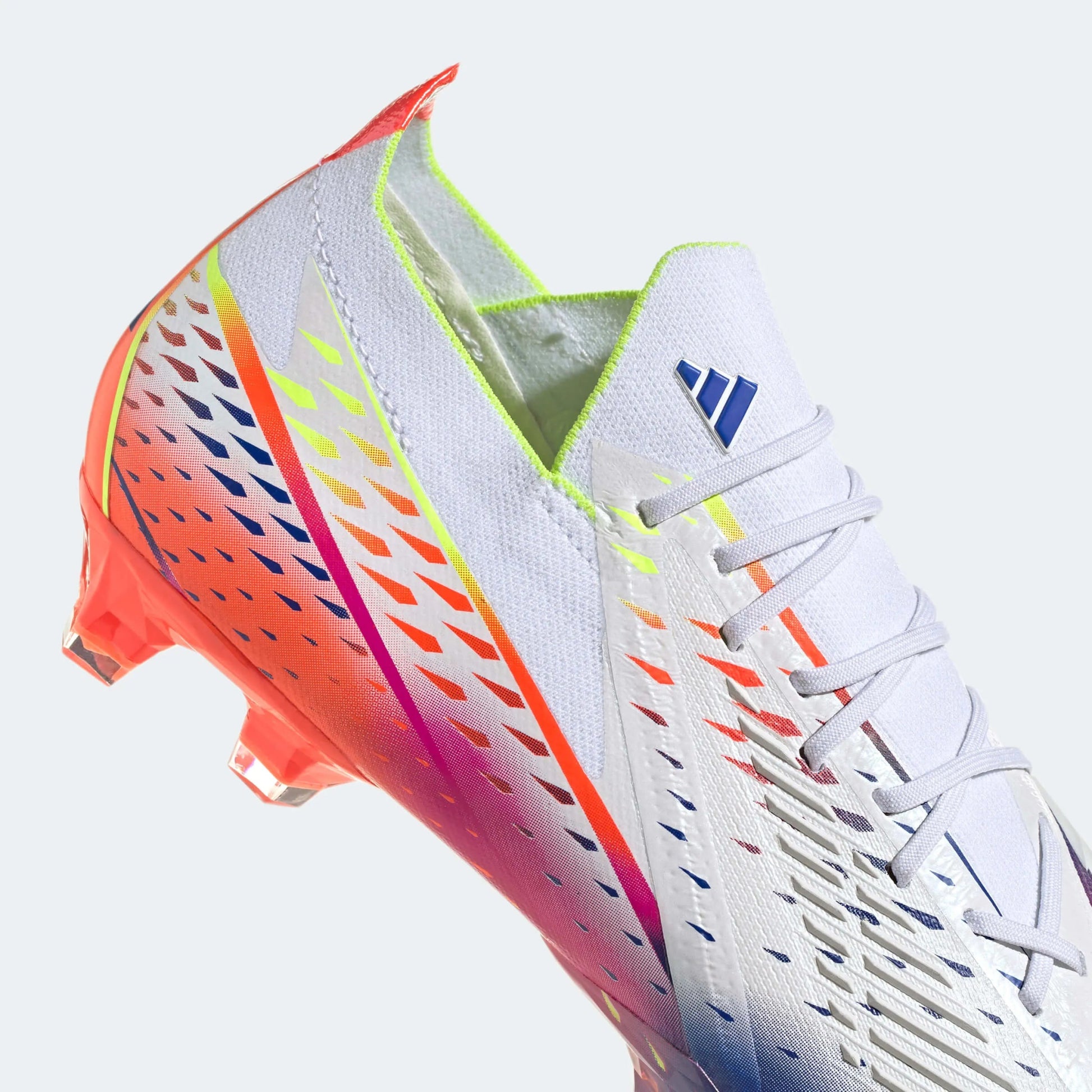adidas Predator Edge.1 L FG - White-Yellow-Blue