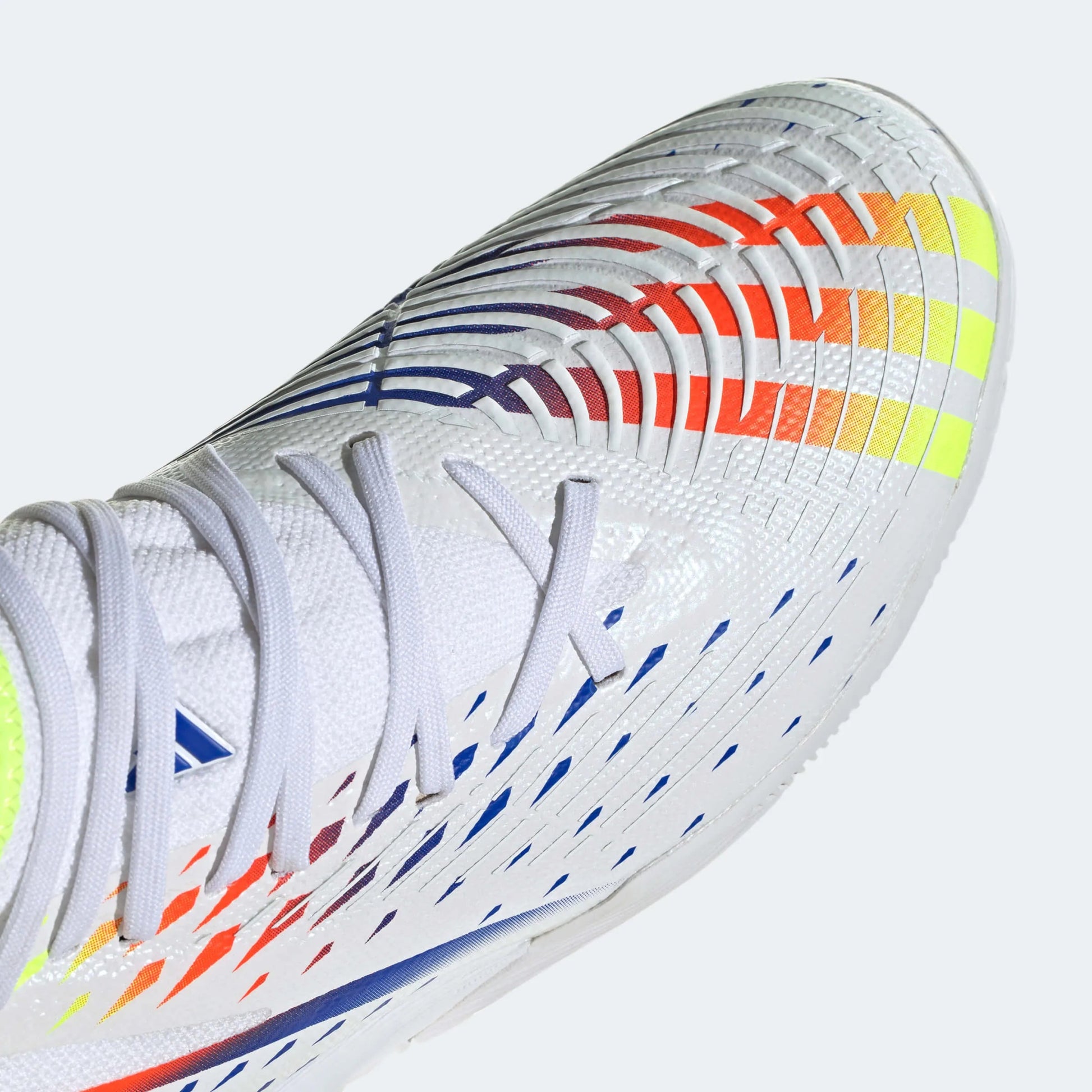 adidas Predator Edge.3 Indoor - White-Yellow-Blue
