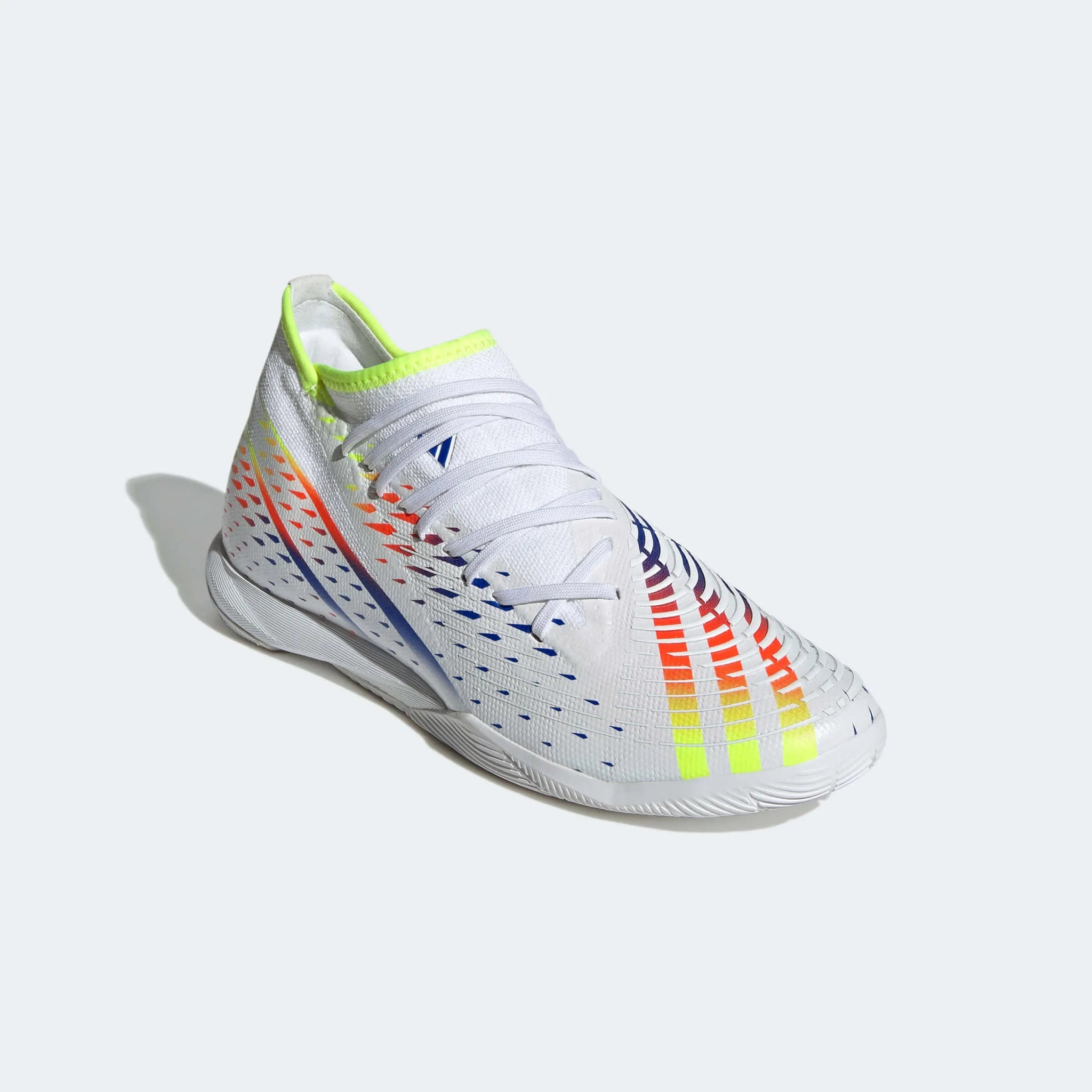 adidas Predator Edge.3 Indoor - White-Yellow-Blue