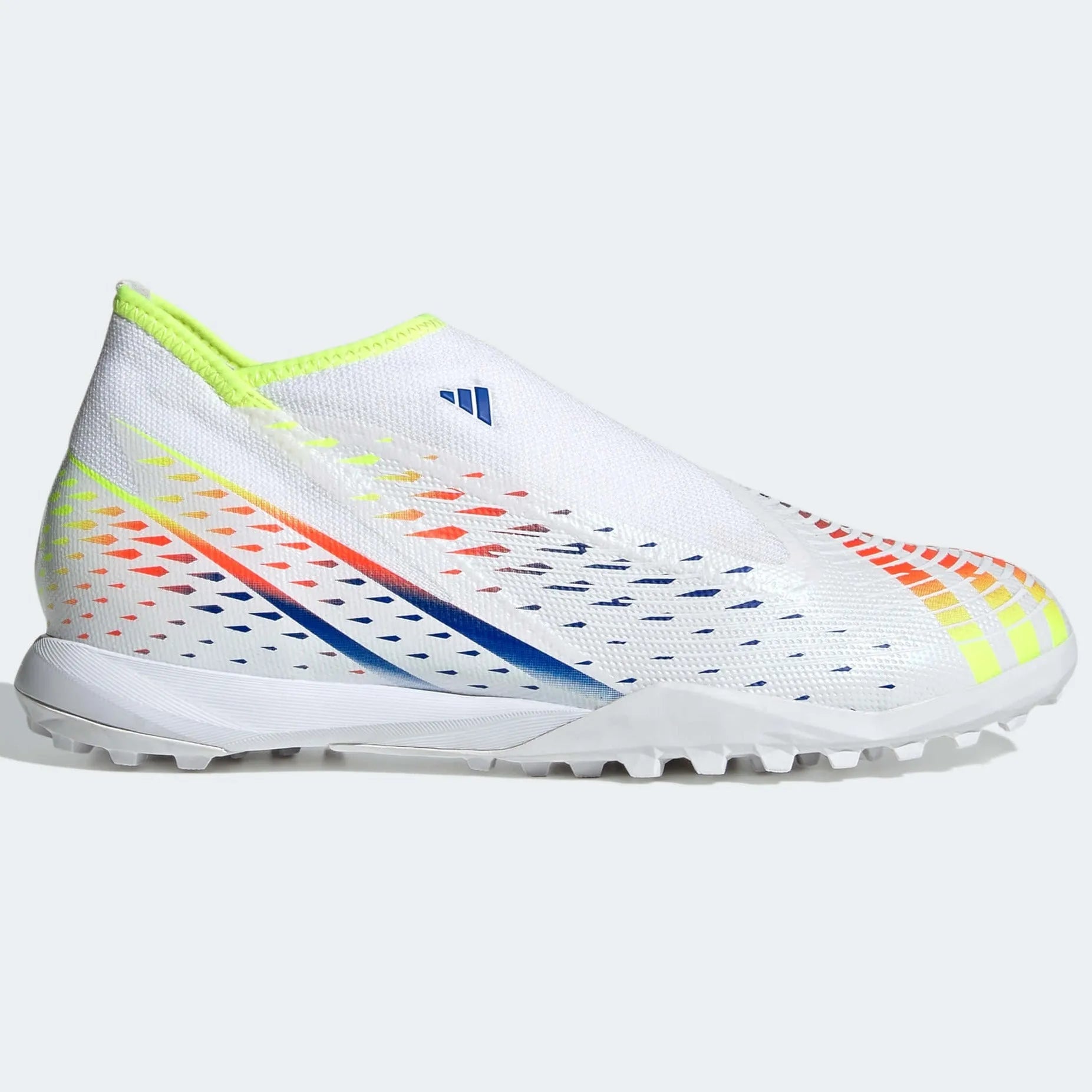 adidas Predator Edge.3 LL Turf - White-Yellow-Blue