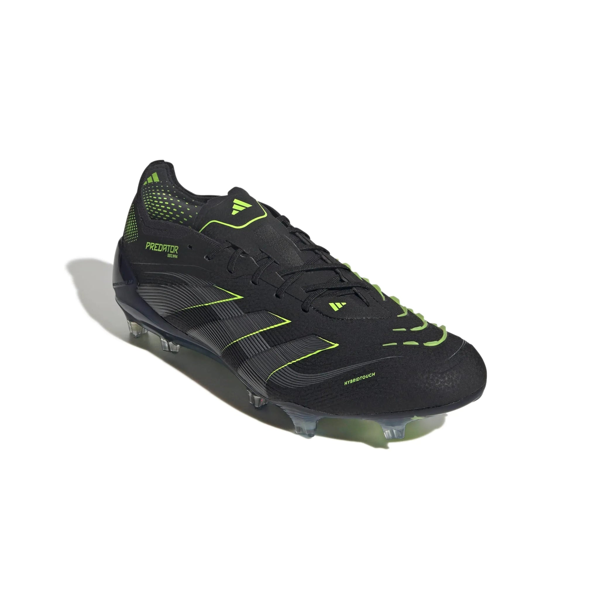 adidas Predator Elite Firm Ground Soccer Cleats - Electric Stealth Pack (FA25) (Lateral - Front)