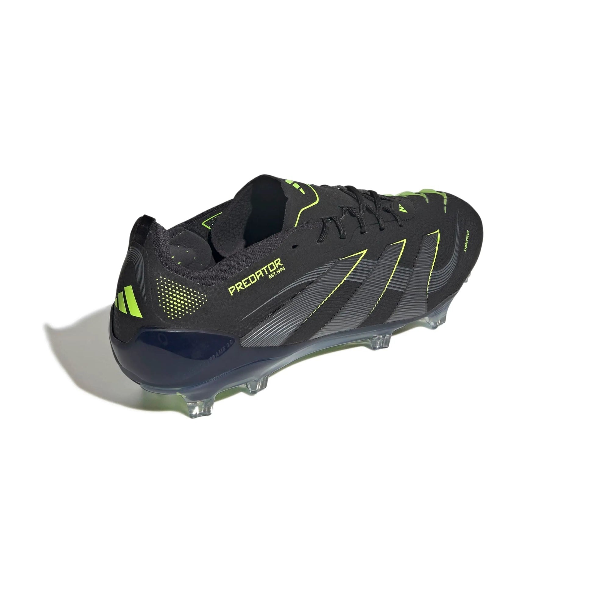 adidas Predator Elite Firm Ground Soccer Cleats - Electric Stealth Pack (FA25) (Lateral - Back)