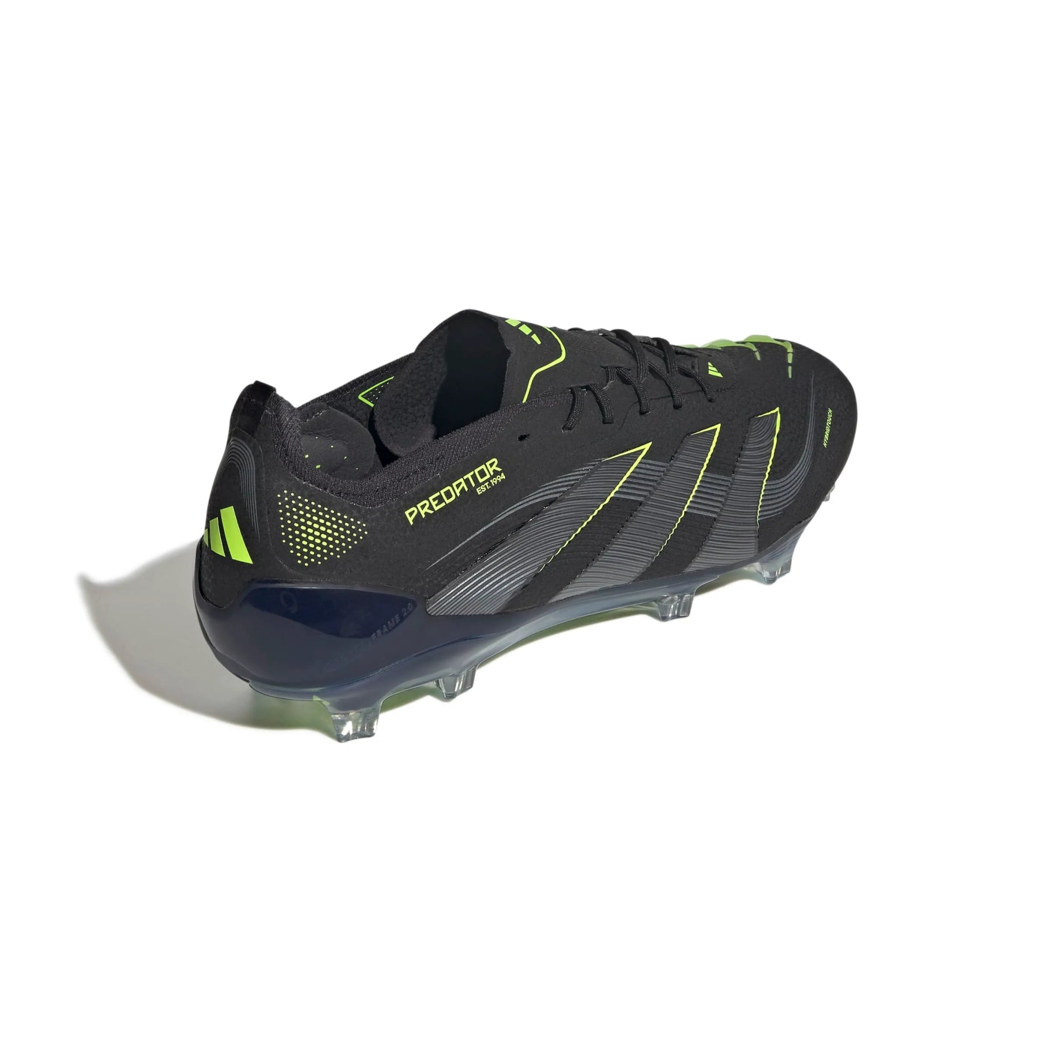 adidas Predator Elite Firm Ground Soccer Cleats - Electric Stealth Pack (FA25) (Lateral - Back)