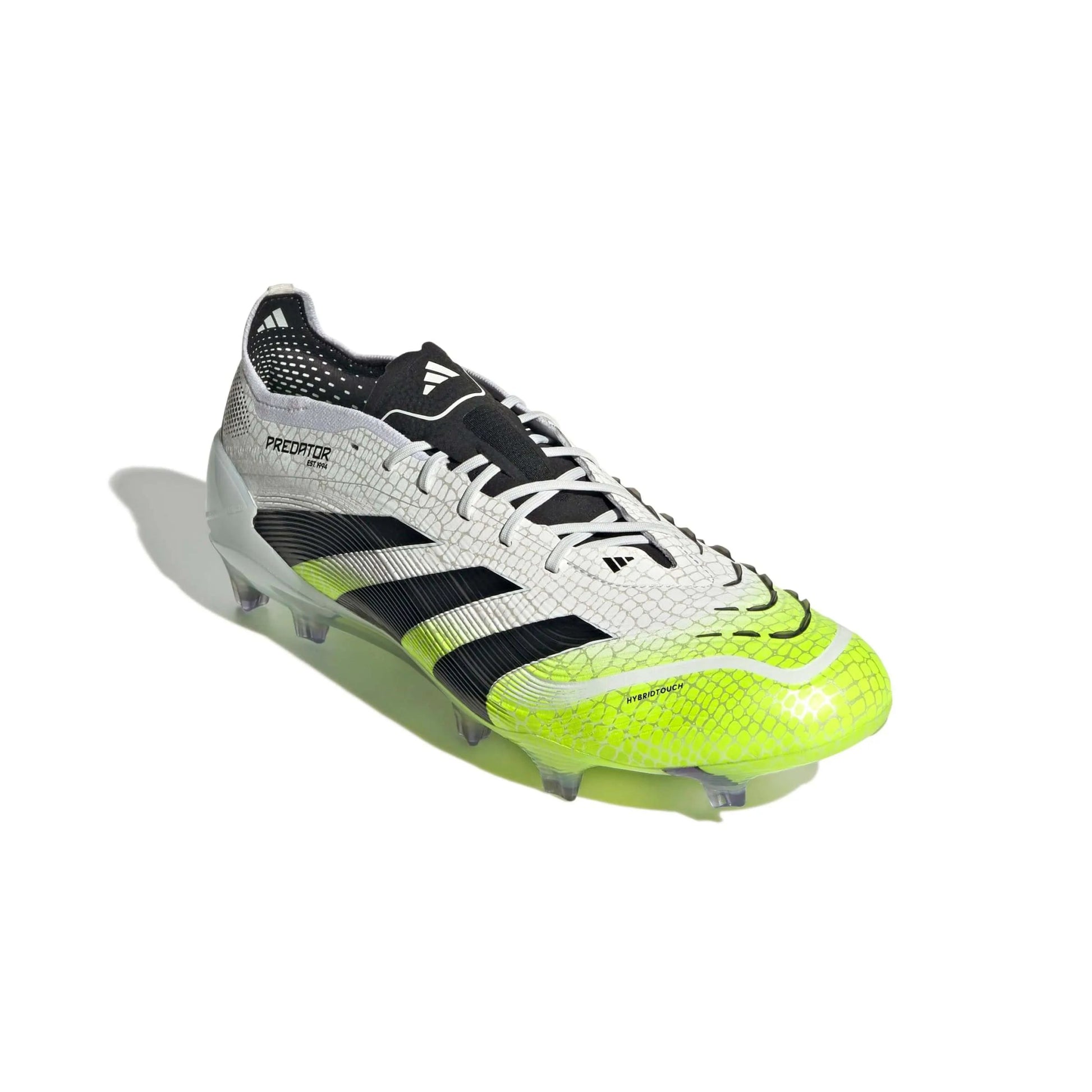adidas Predator Elite Firm Ground Soccer Cleats - Radiant Blaze Pack (FA25) (Lateral - Front)