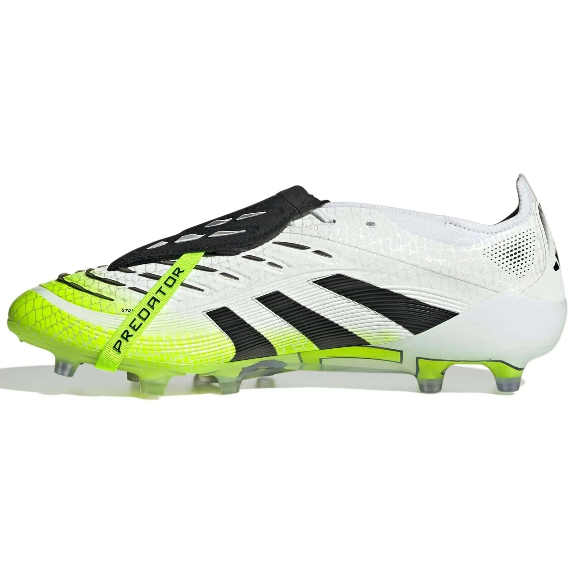 adidas Predator Elite Fold-Over Tongue Artificial Grass Soccer Cleats - Radiant Blaze Pack (FA25) (Side 2)