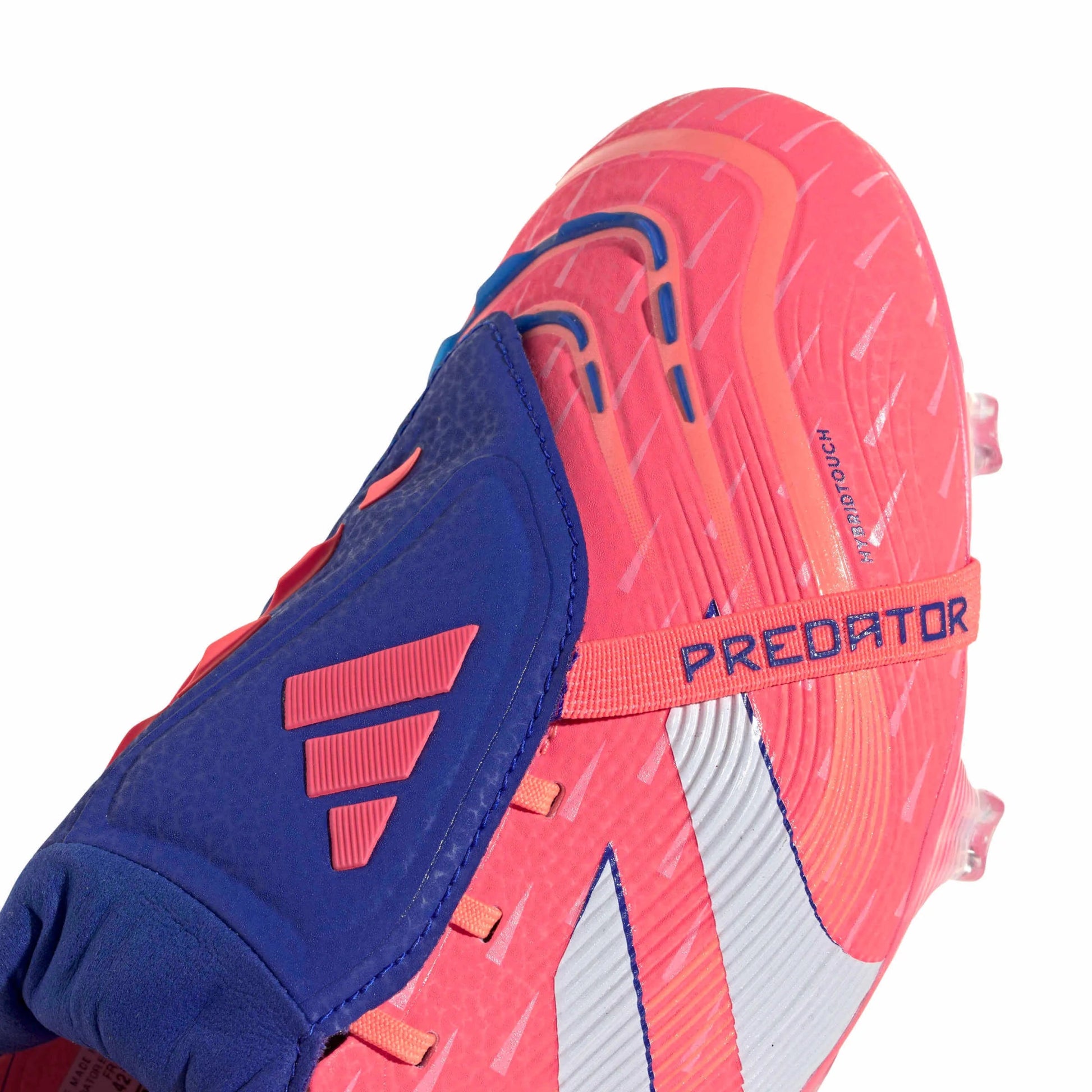 adidas Predator Elite Fold-Over Tongue Firm Ground Soccer Cleats - Coral Blaze Pack (FA25) (Detail 1)