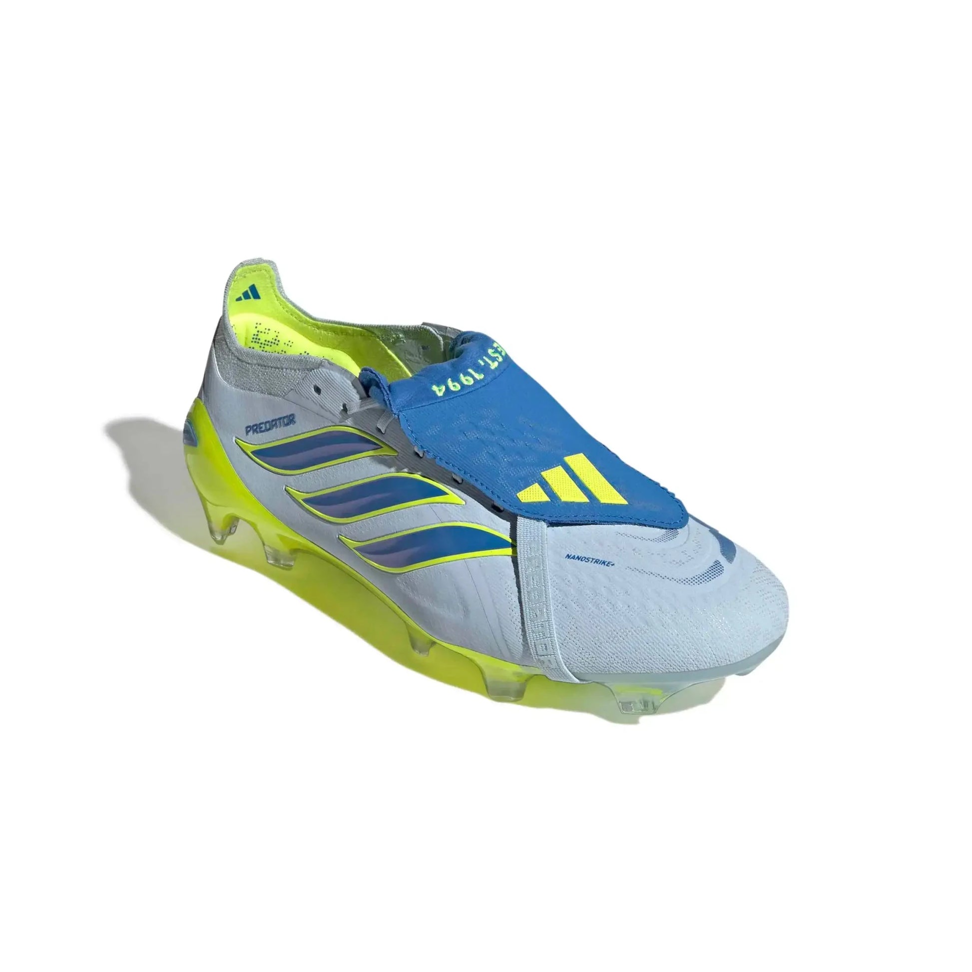 adidas Predator Elite Fold-Over Tongue Firm Ground Soccer Cleats - Ice Cold Precision Pack (SP26) (Lateral - Front)