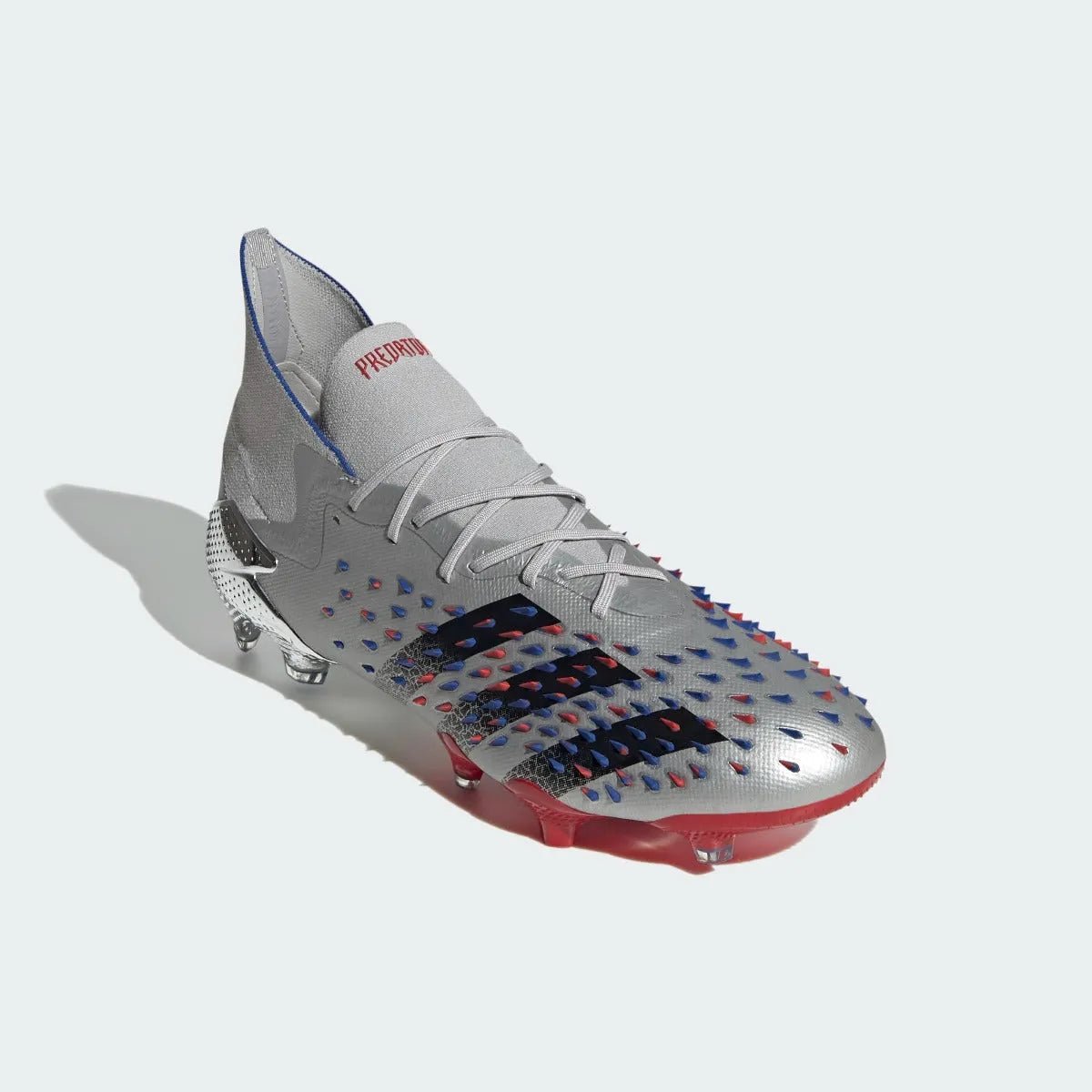 Adidas Predator Freak .1 FG - Silver Metallic-Red-Royal