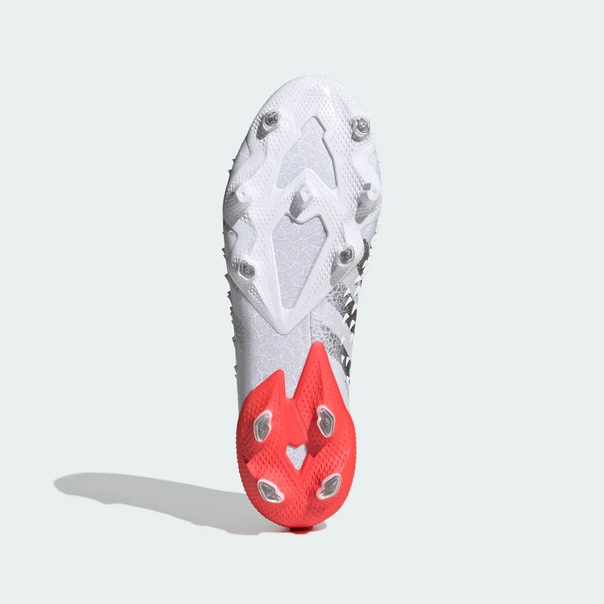 Adidas Predator Freak .1 FG -White-Iron Metallic