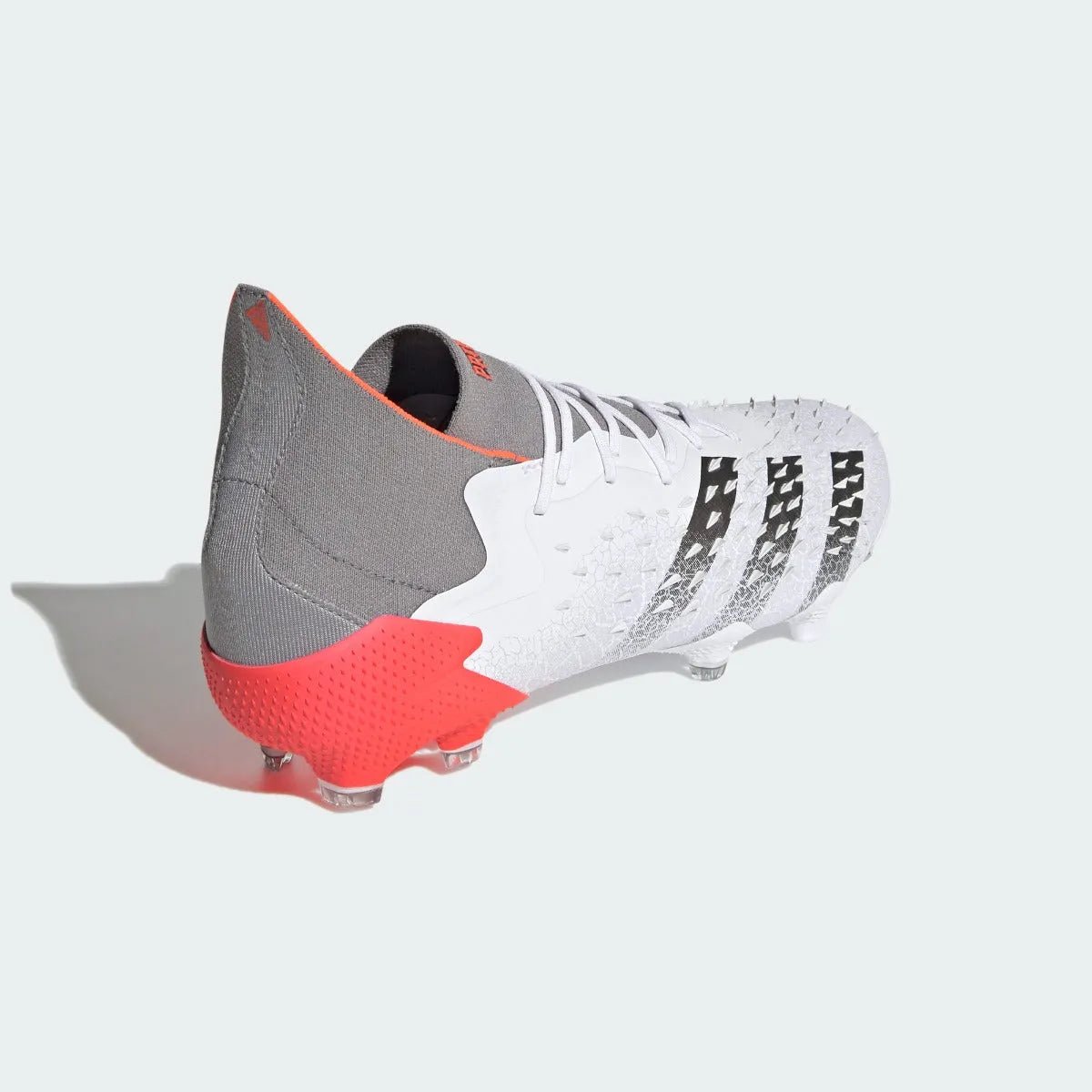 Adidas Predator Freak .1 FG -White-Iron Metallic